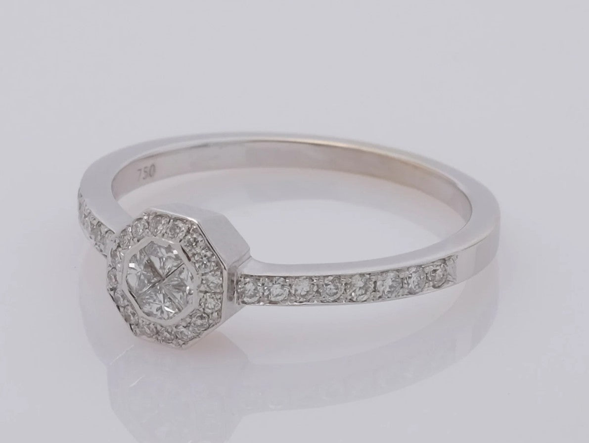 Art Deco Engagement Ring