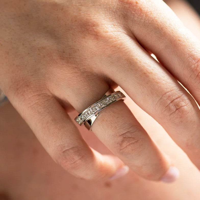 Infinity Diamonds Ring