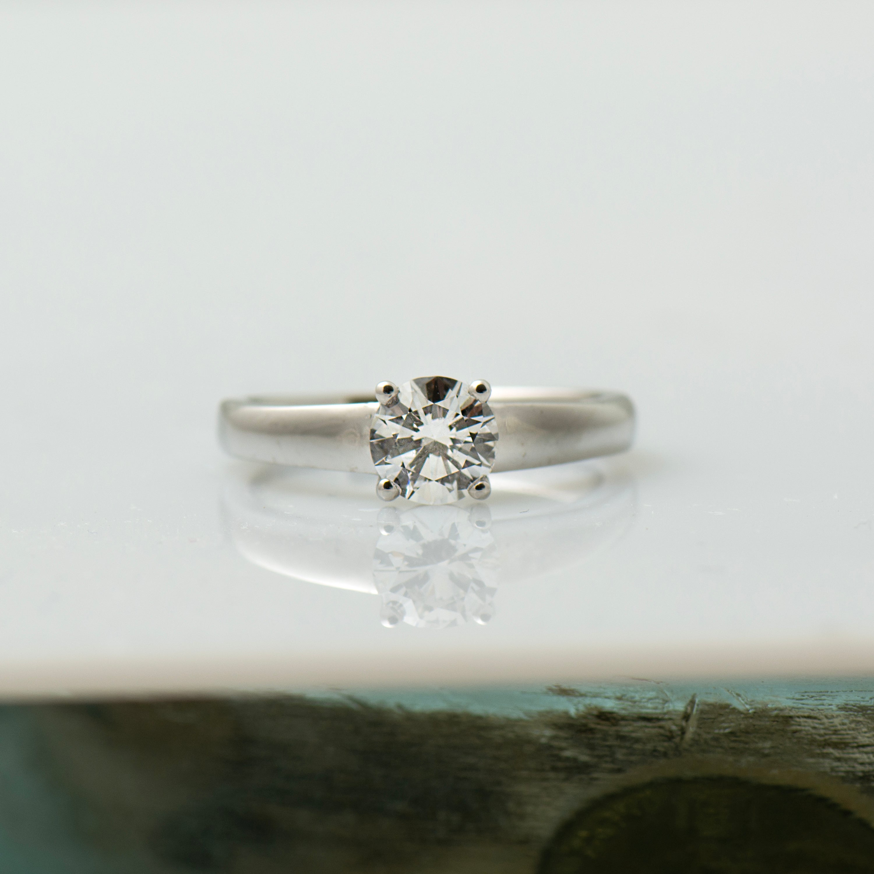 Bold Solitaire Diamond Ring