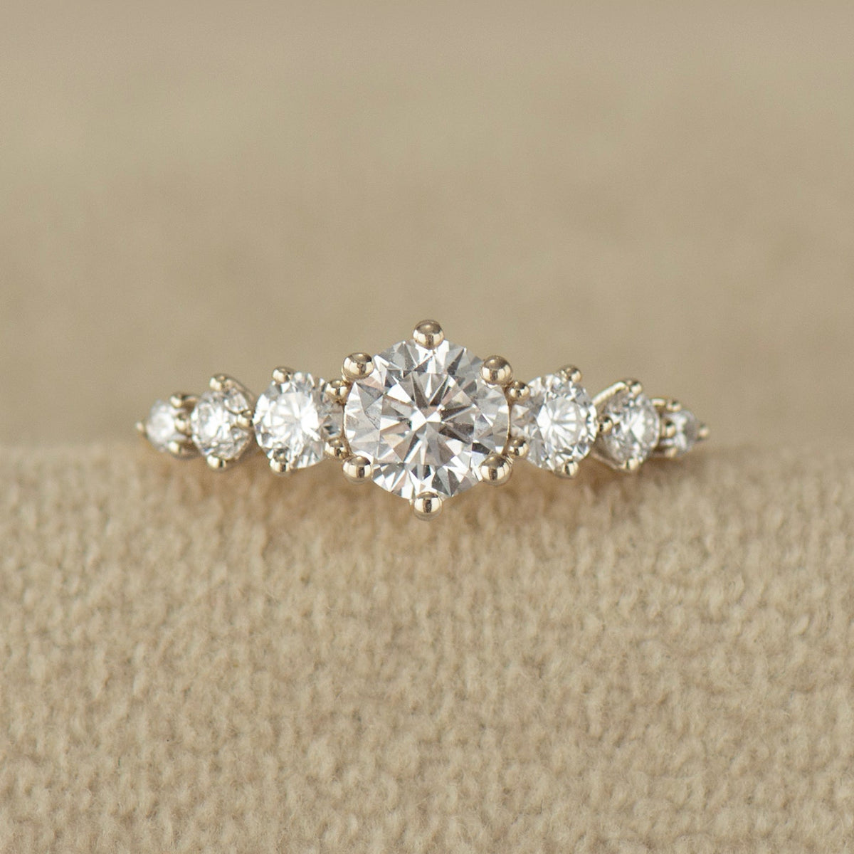Royal Crown Engagement Ring
