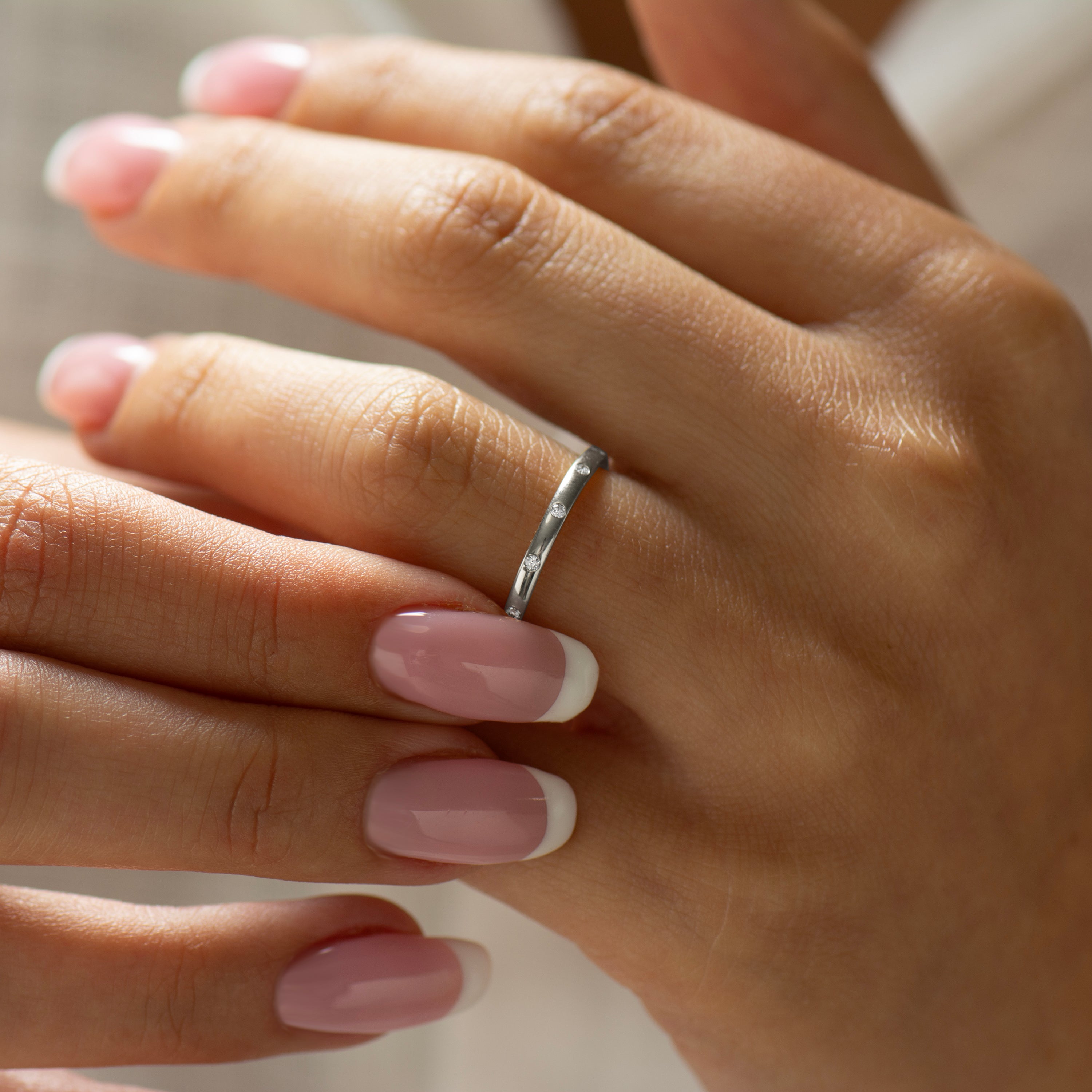 1.7 MM Eternity Diamonds Ring