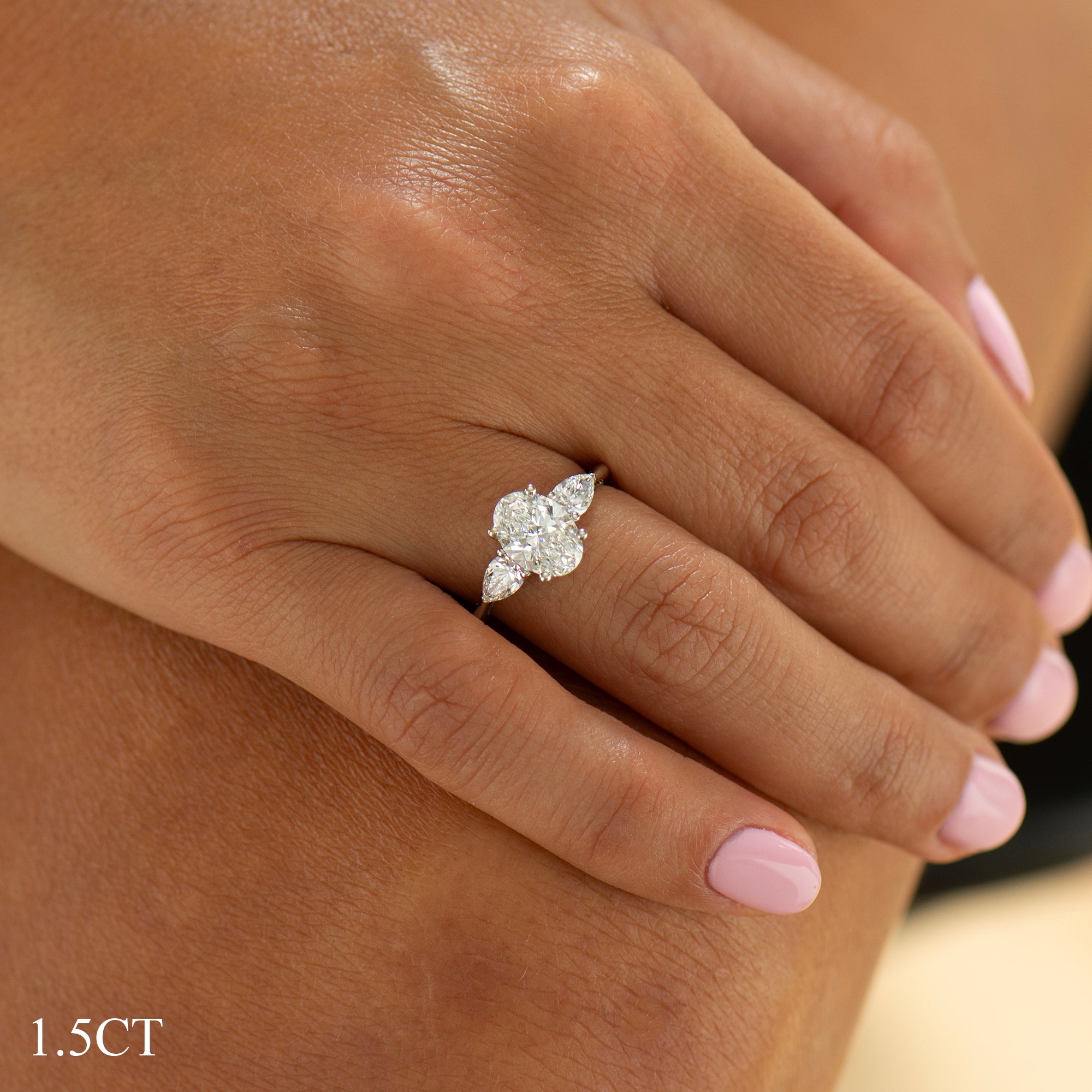 Three Stones Engagement Ring