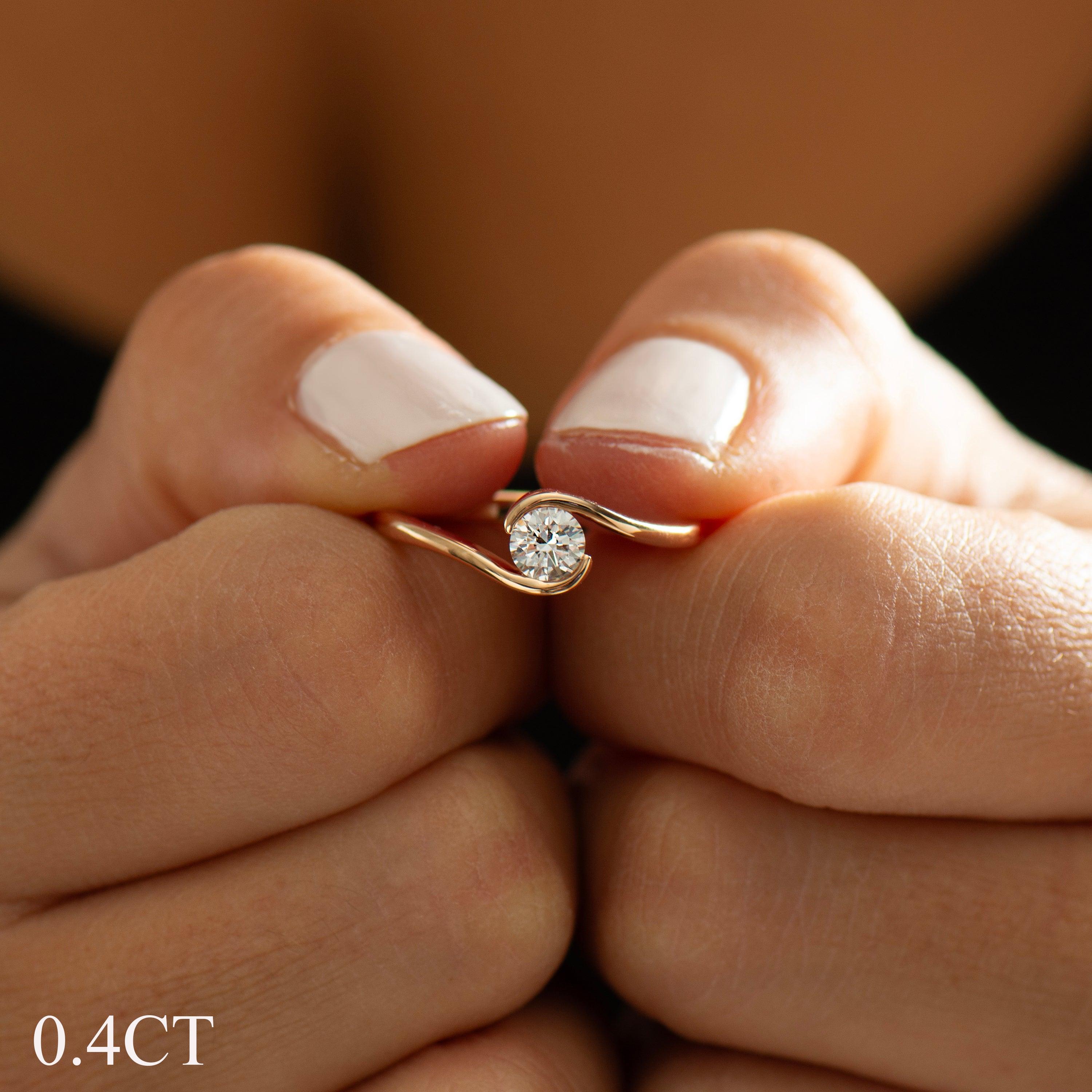 Twisted Engagement Ring