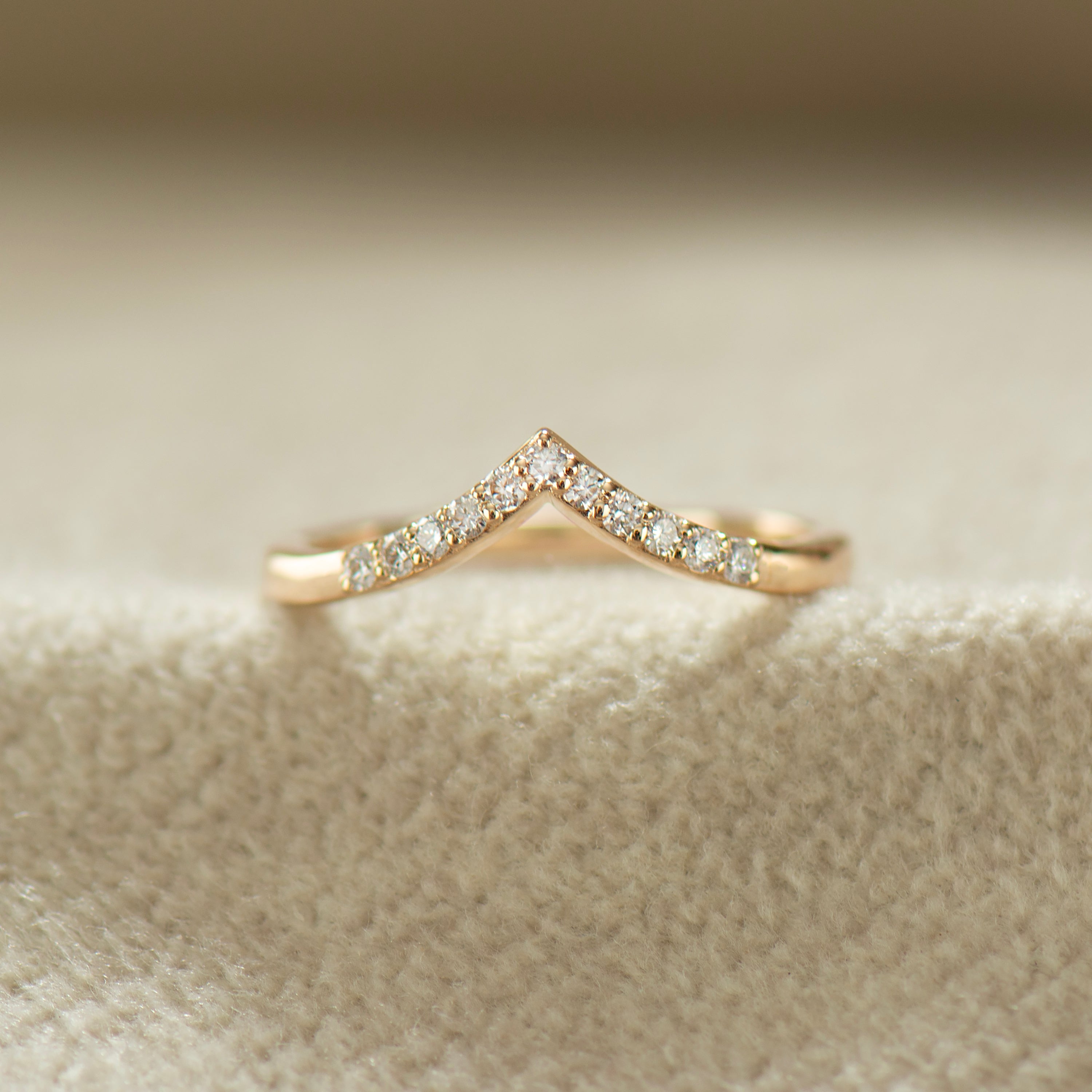Matching Diamond Ring For Green Sapphire Ring