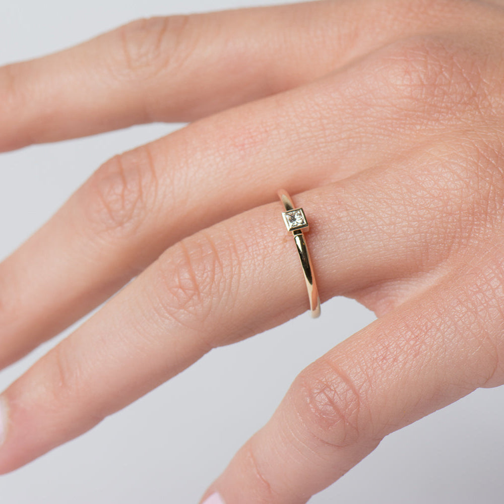 Princess Diamond Ring