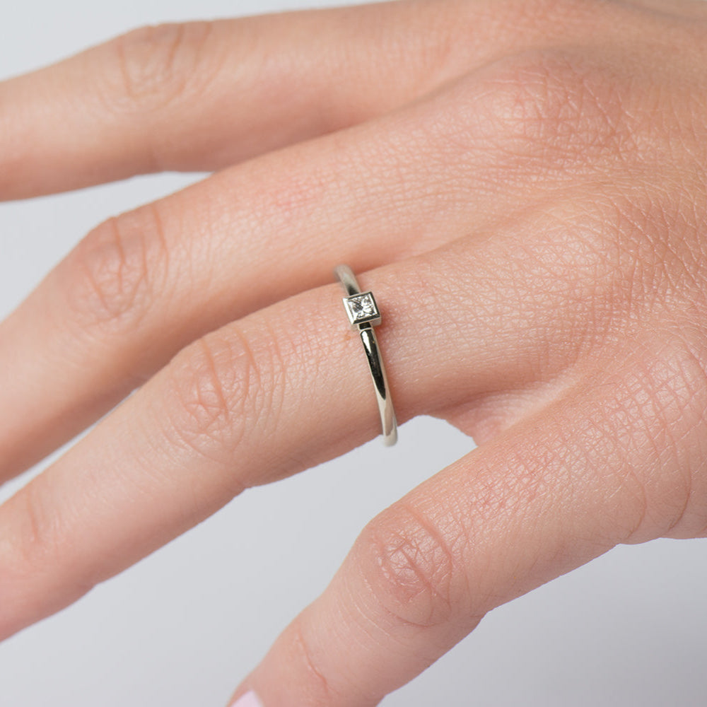 Princess Diamond Ring