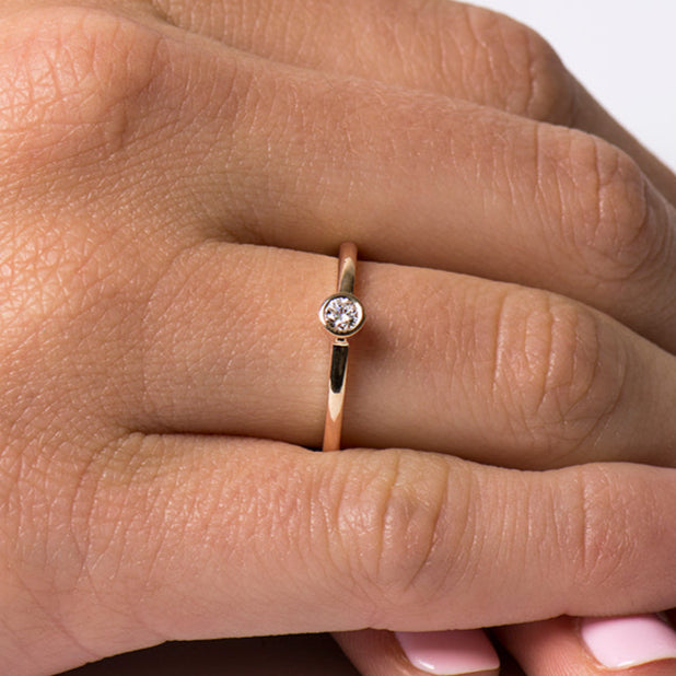 Round Brilliant Diamond Ring