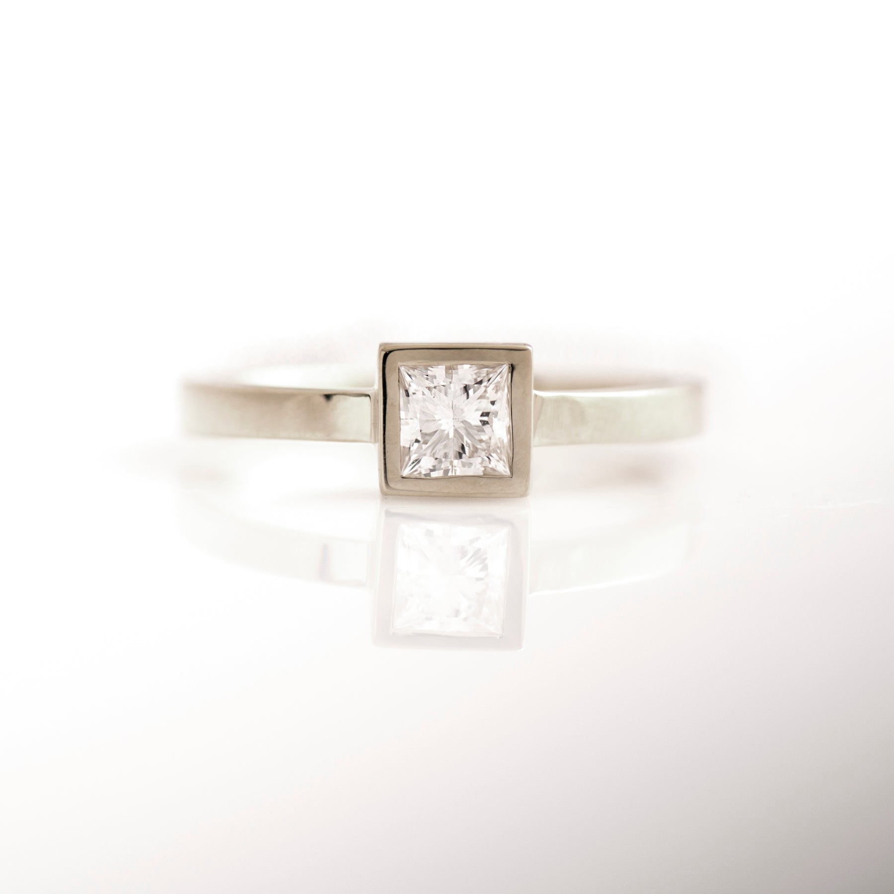 Square Engagement ring