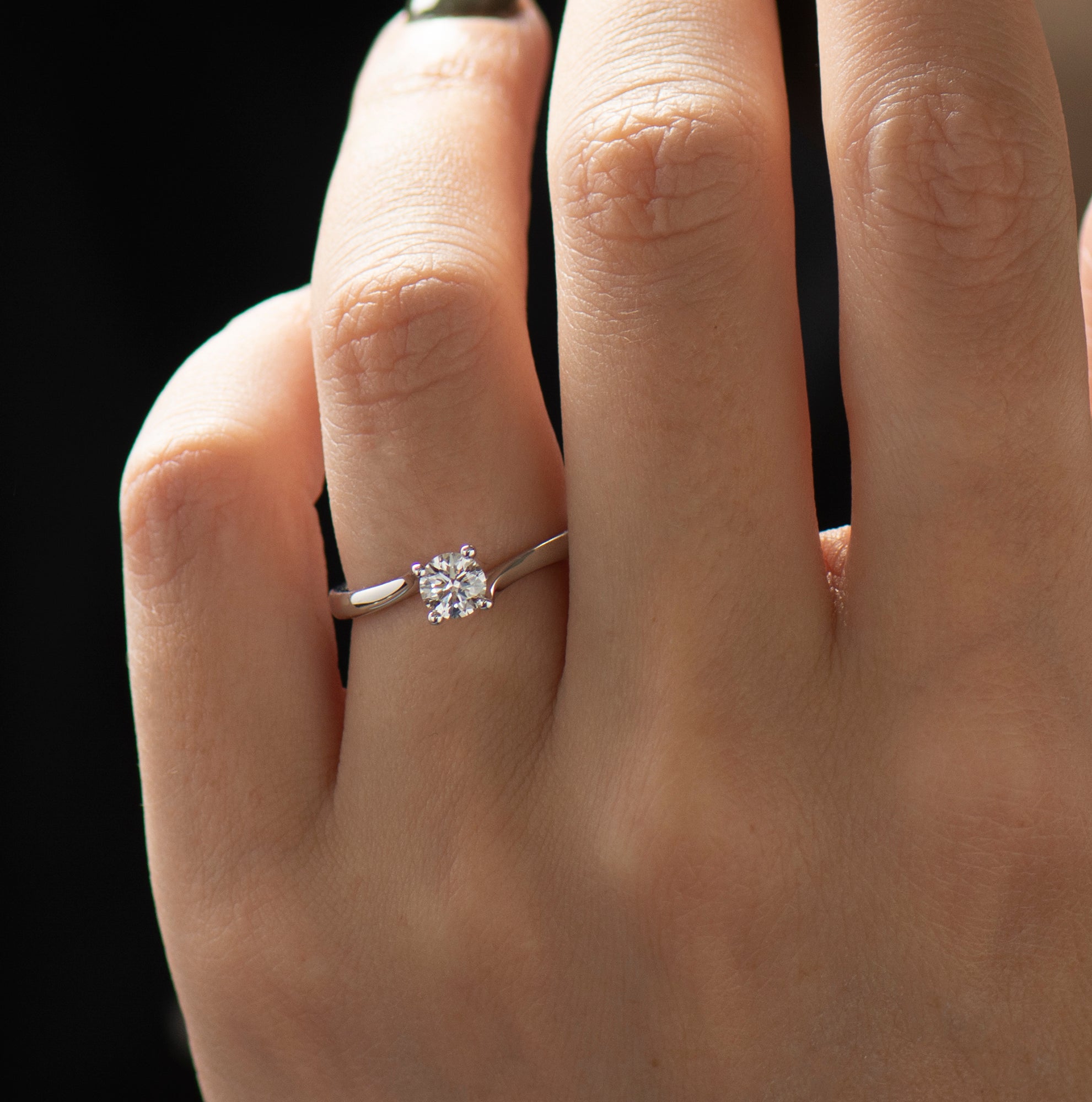 Bypass Engagement Ring