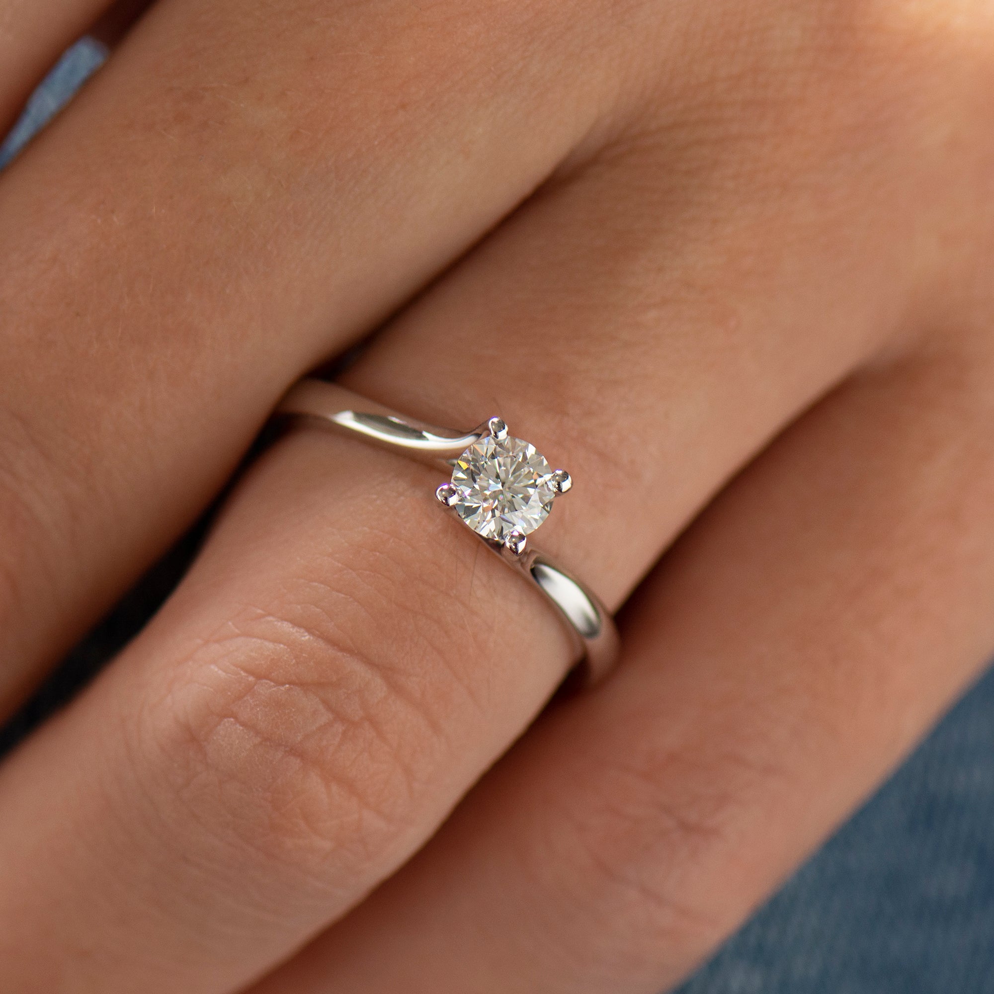 Bypass Engagement Ring