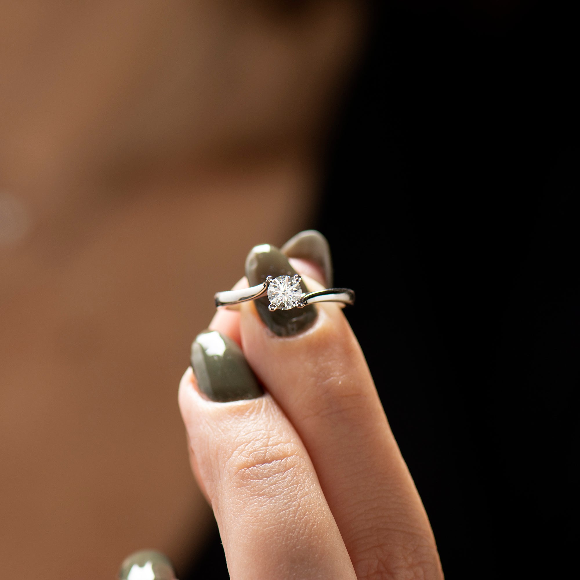 Bypass Engagement Ring