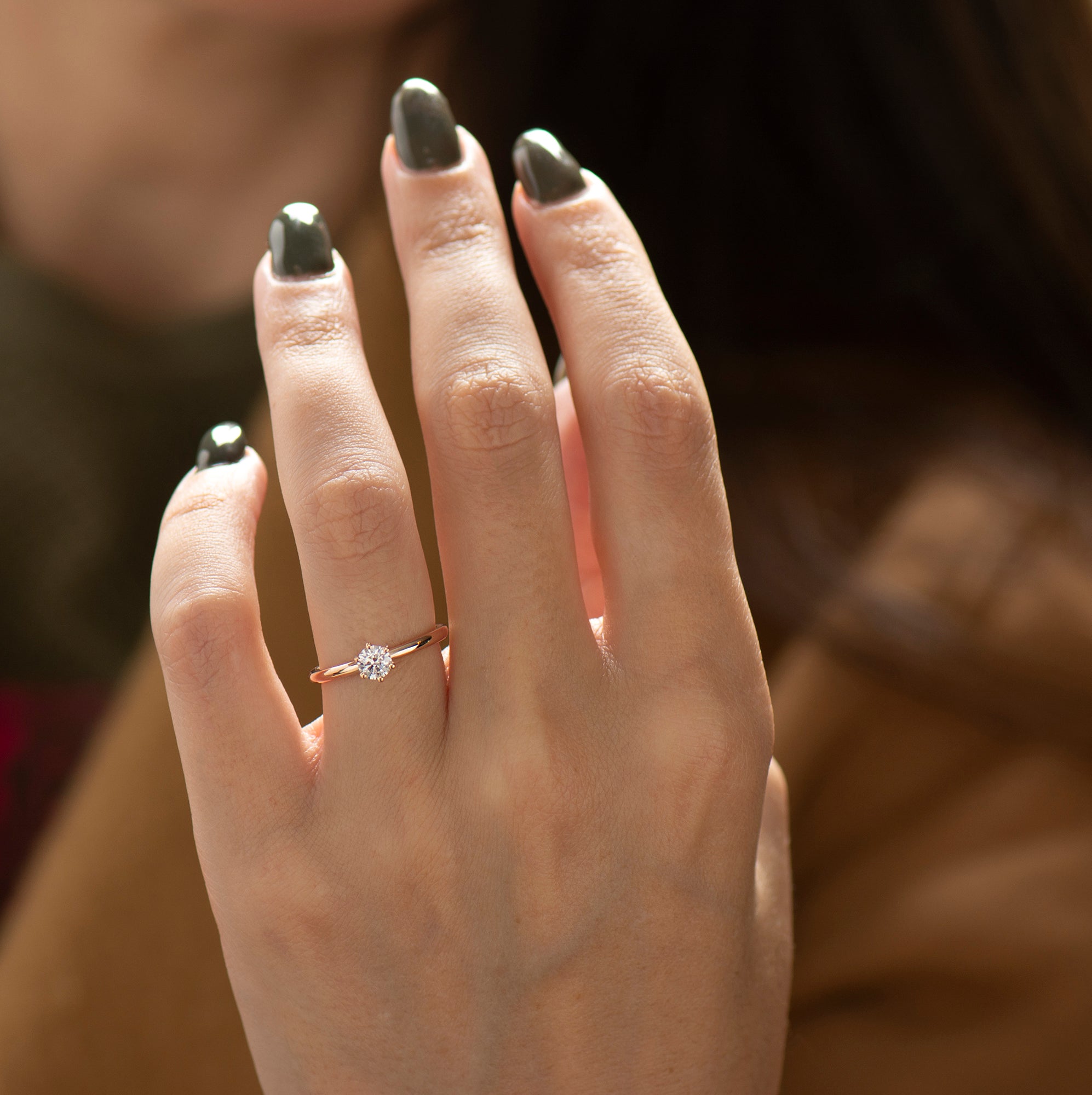 Classic Six Prong Solitaire Ring
