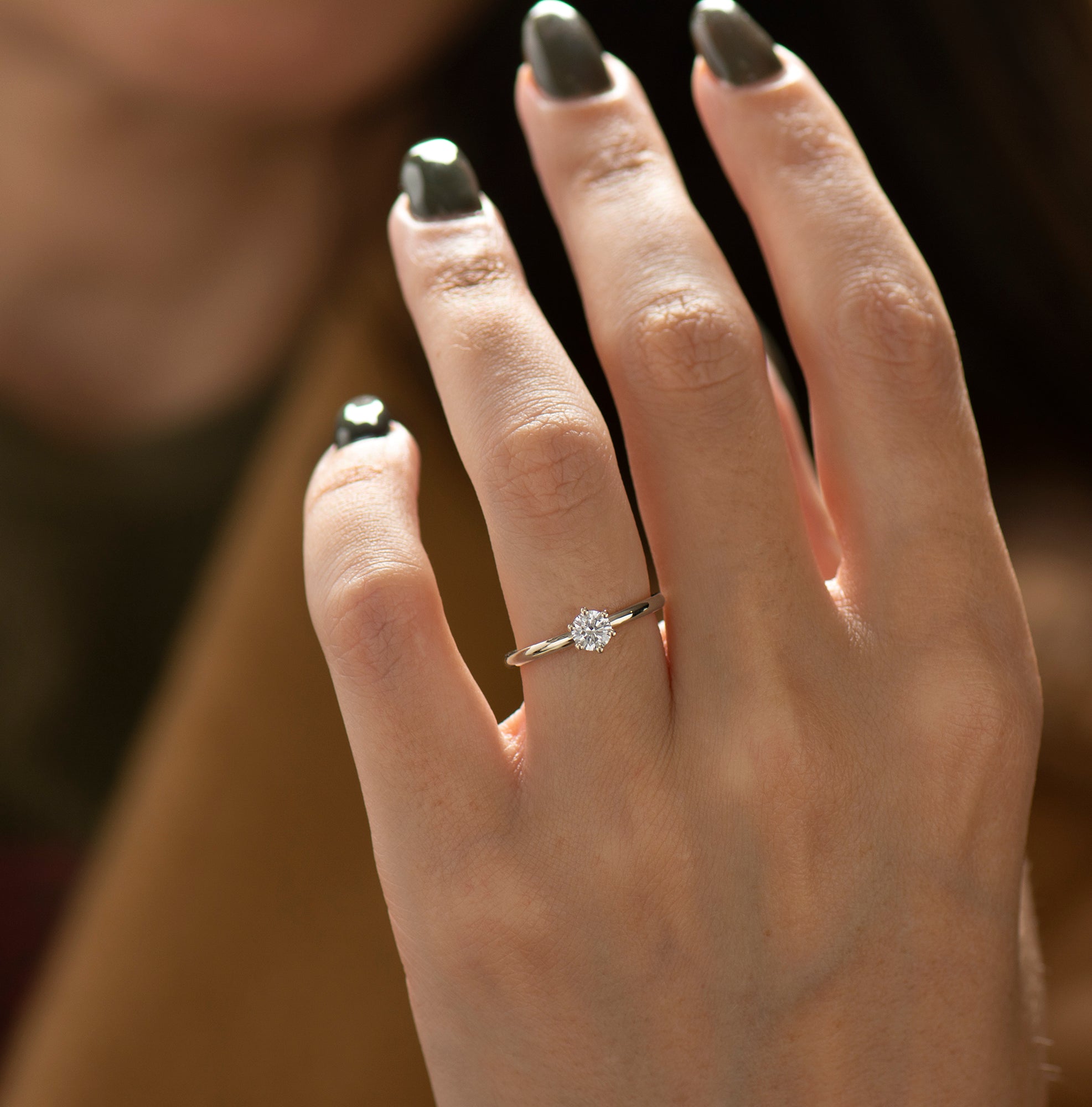 Classic Six Prong Solitaire Ring