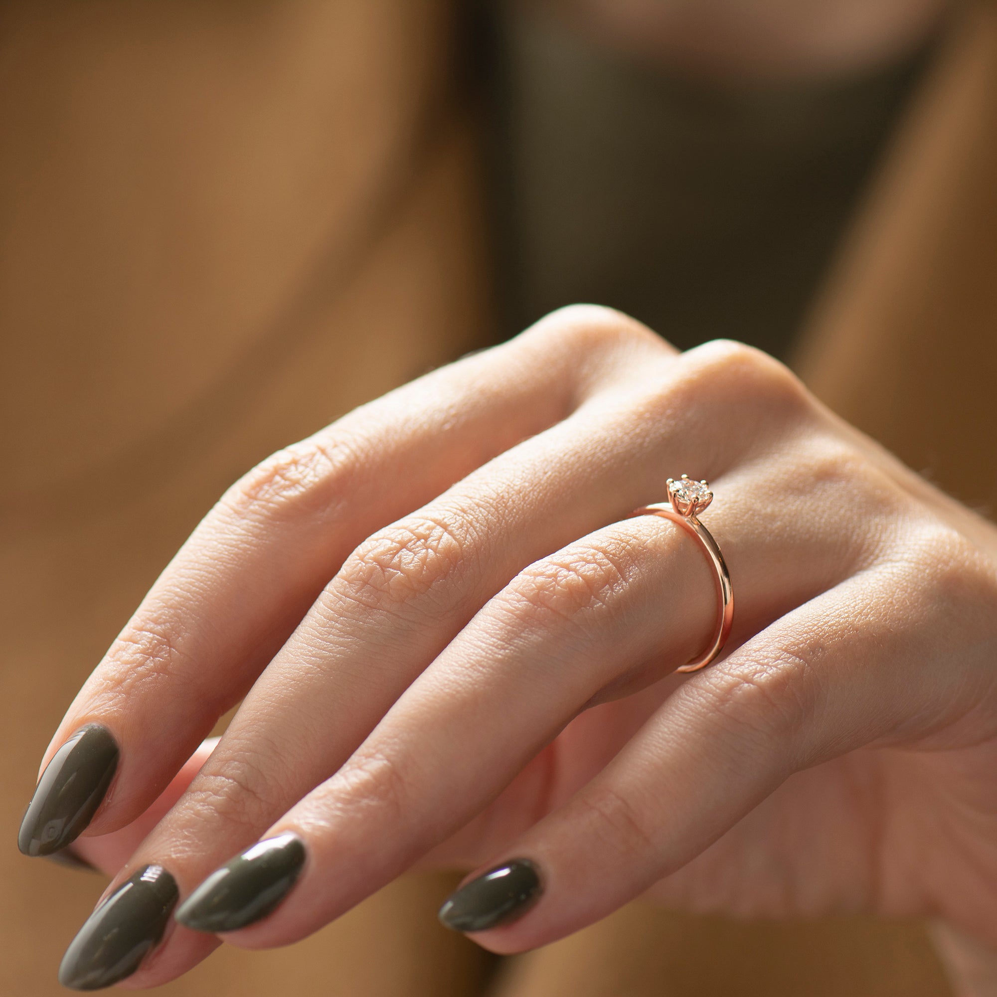 Classic Six Prong Solitaire Ring