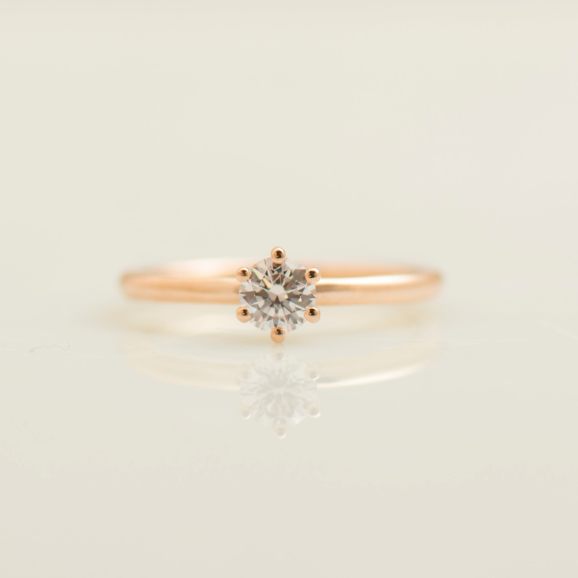 Classic Six Prong Solitaire Ring
