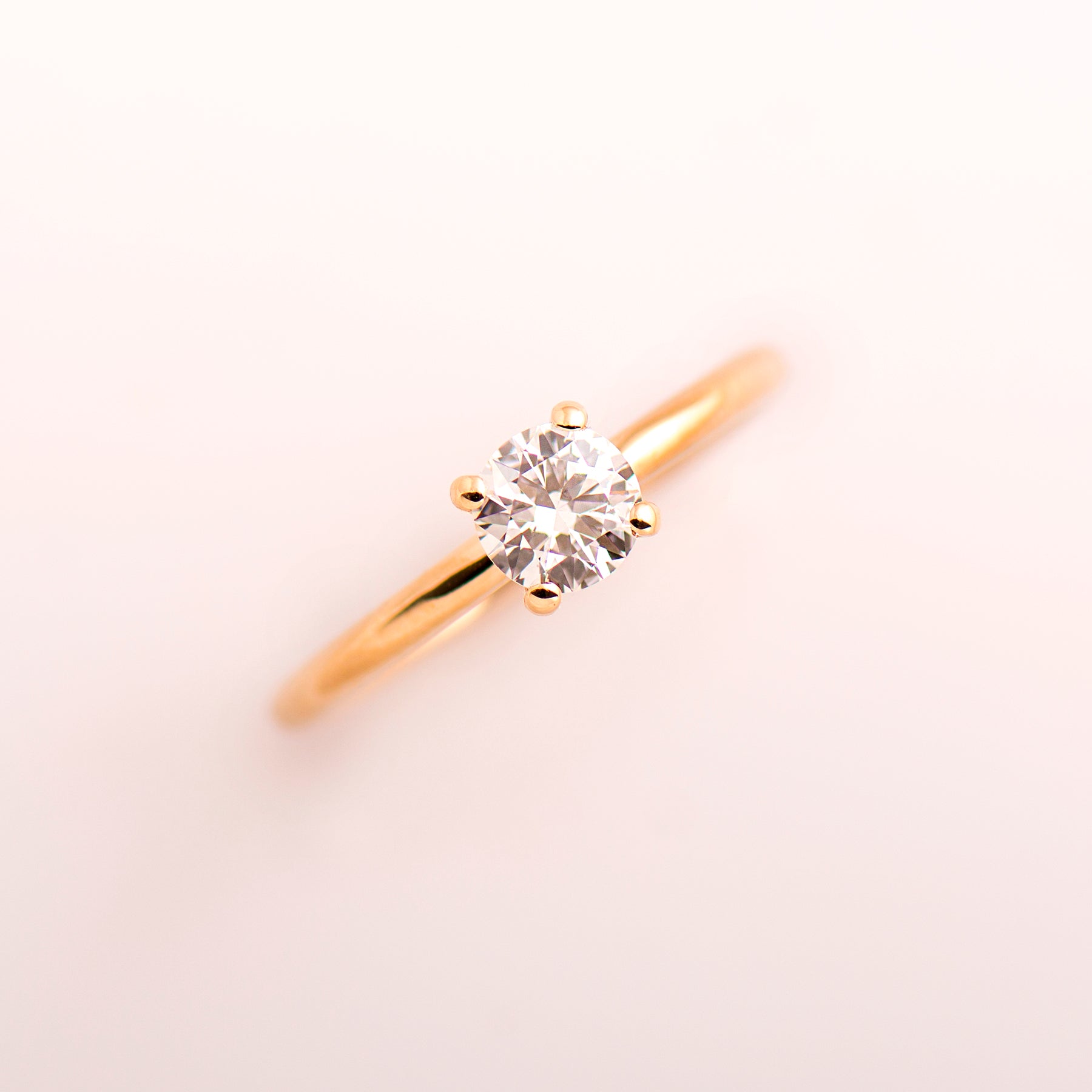 Simple Solitaire Engagement Ring