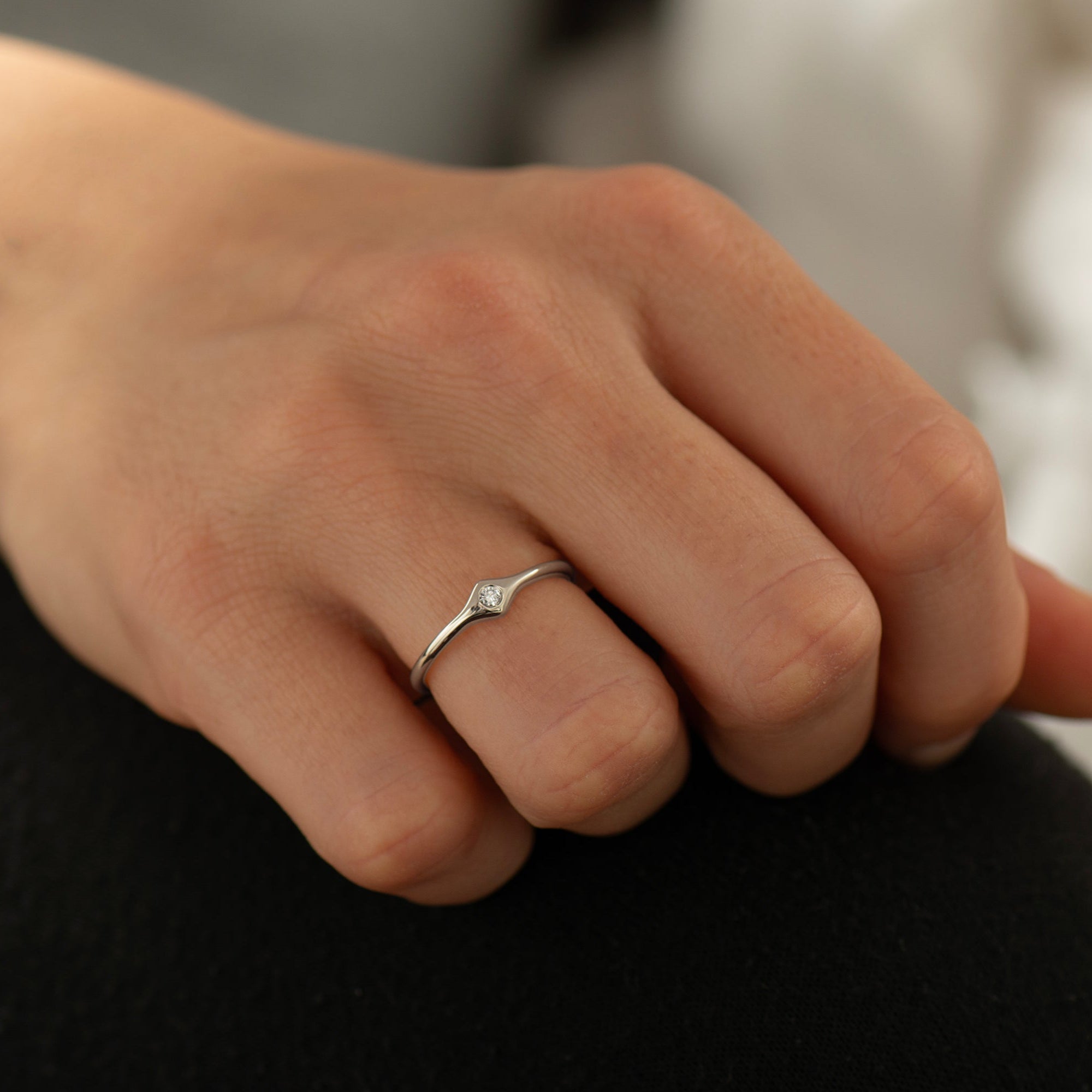 Delicate Diamond Ring