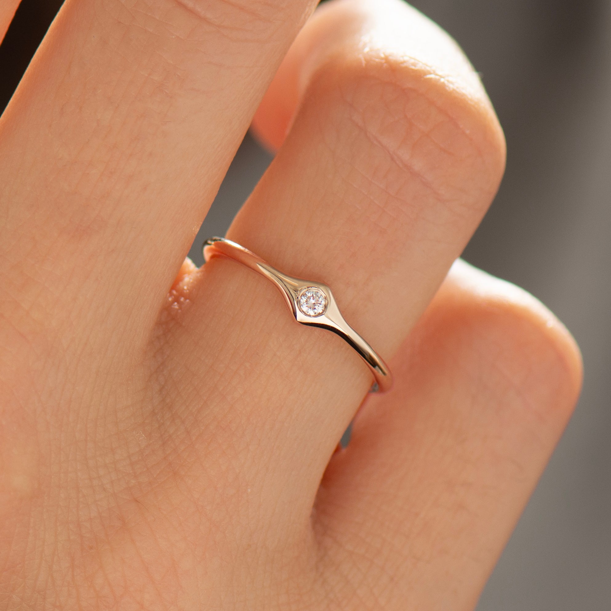 Delicate Diamond Ring