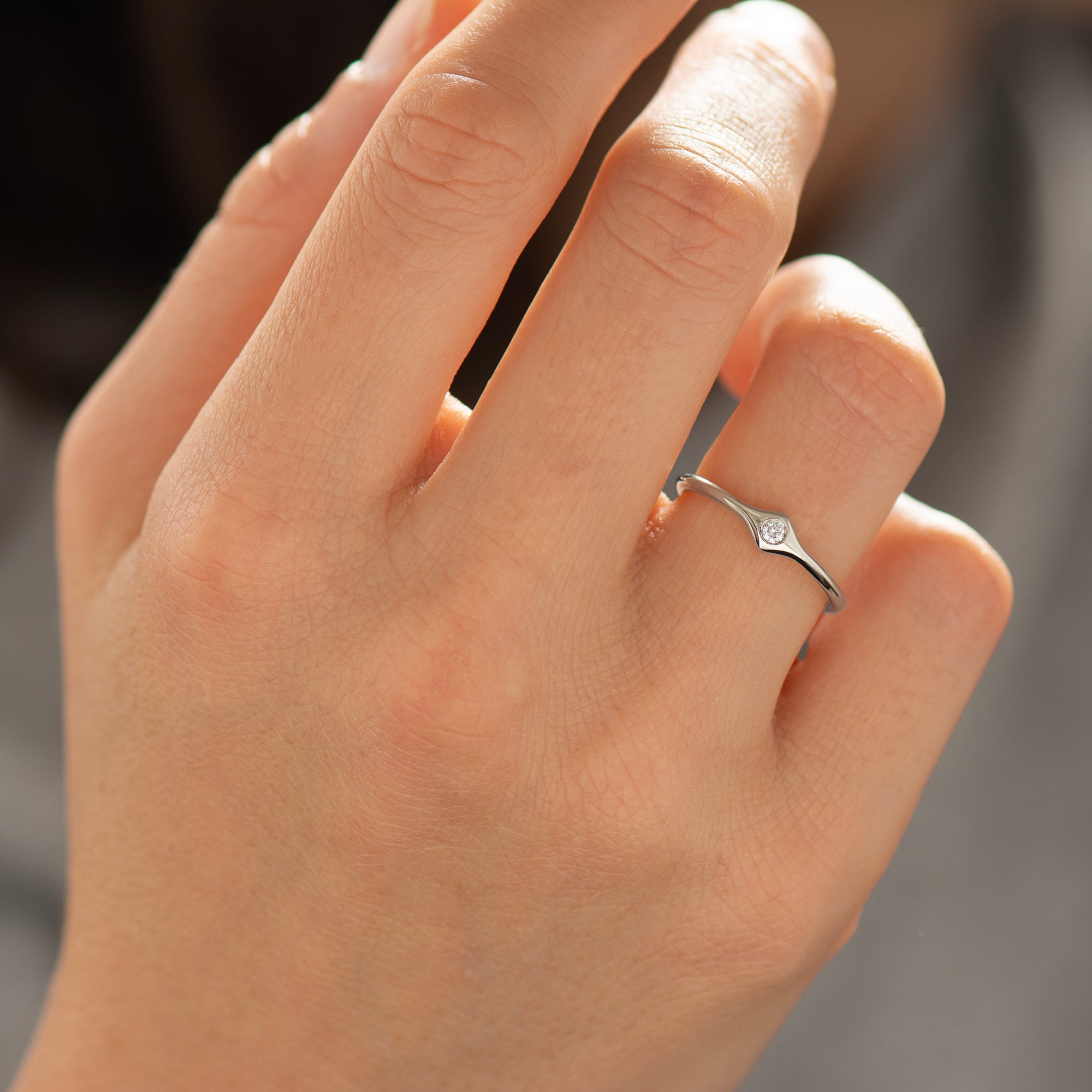 Delicate Diamond Ring