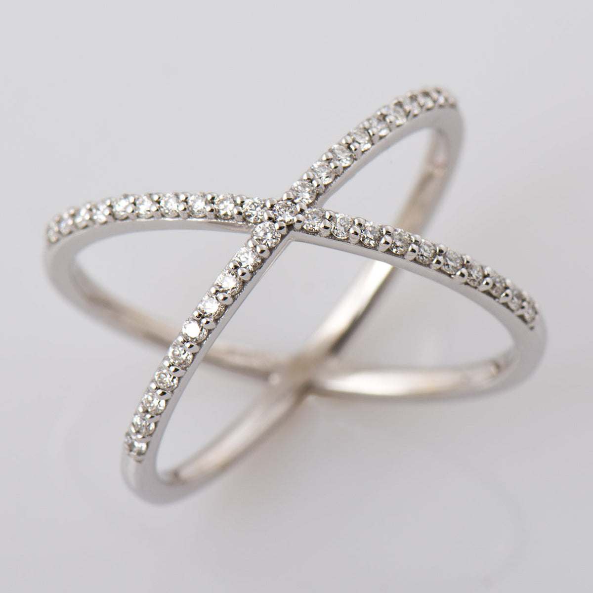 X Diamond Ring
