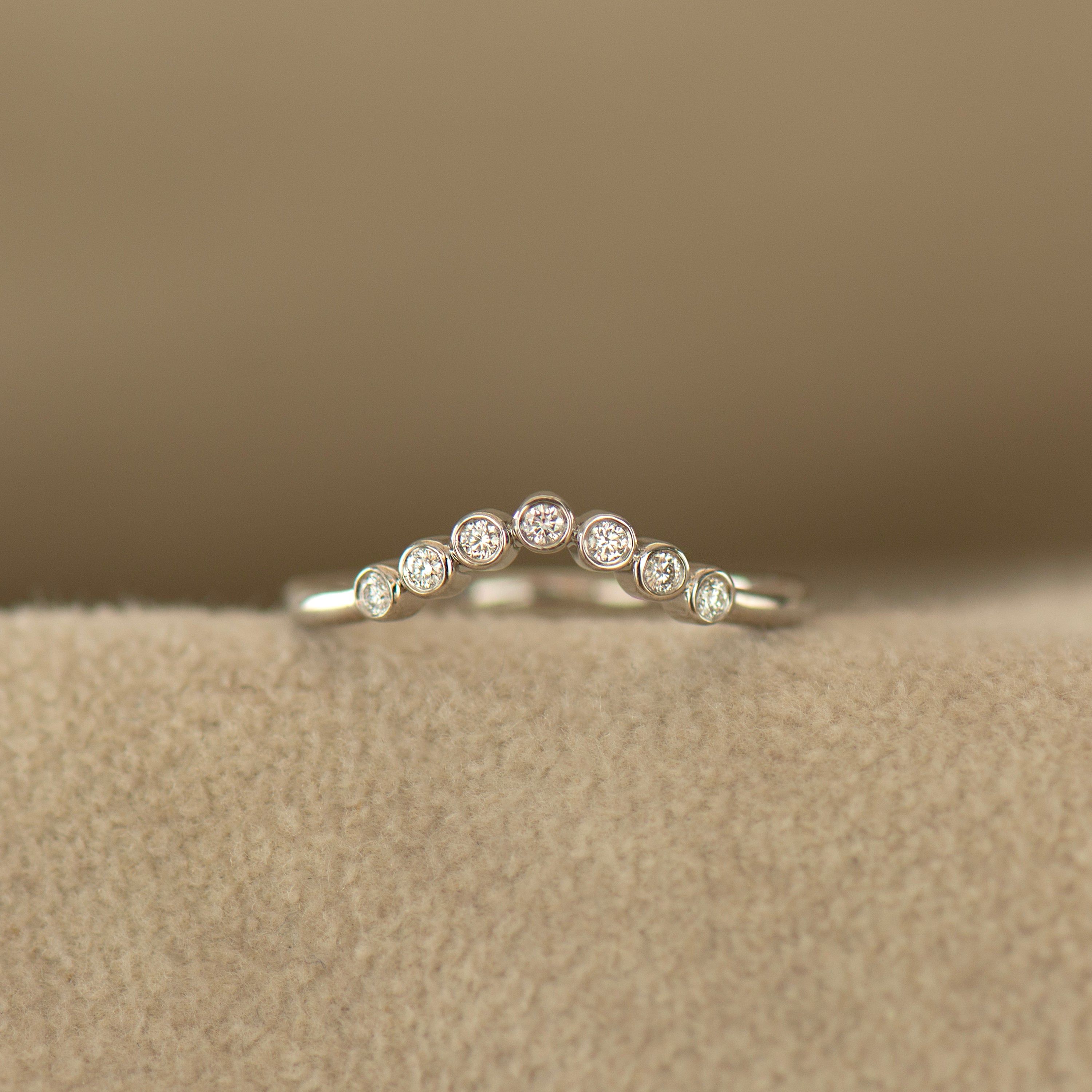 Green Sapphire Engagement Ring Set