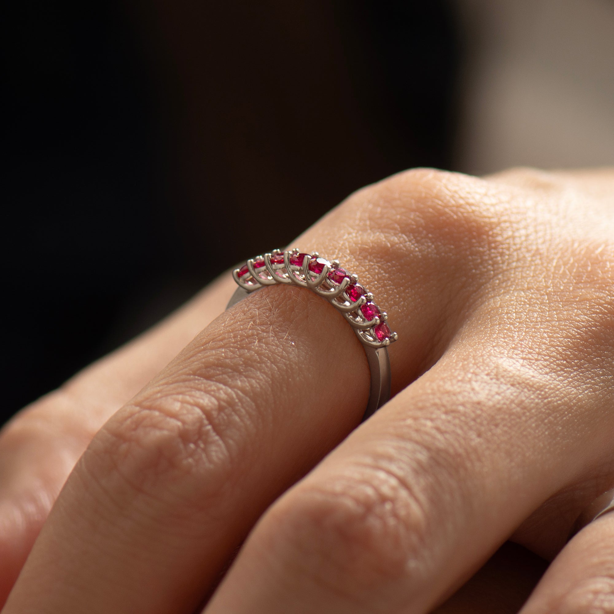 Rubies Stack Ring