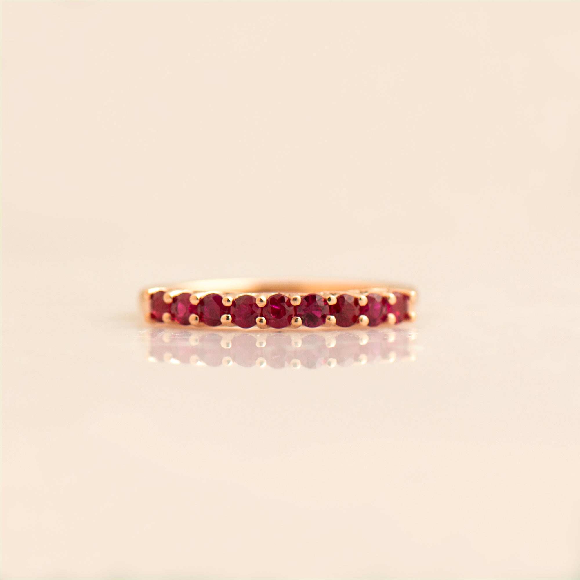 Rubies Stack Ring