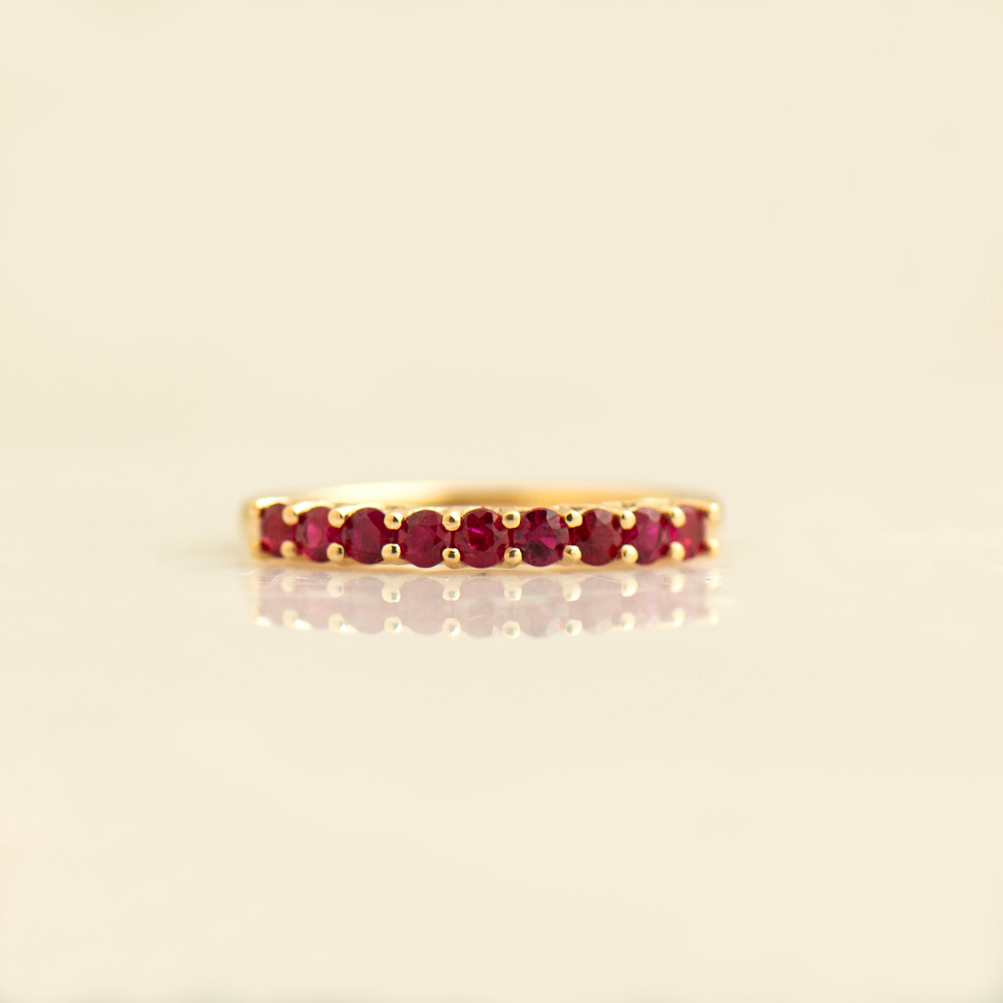 Rubies Stack Ring