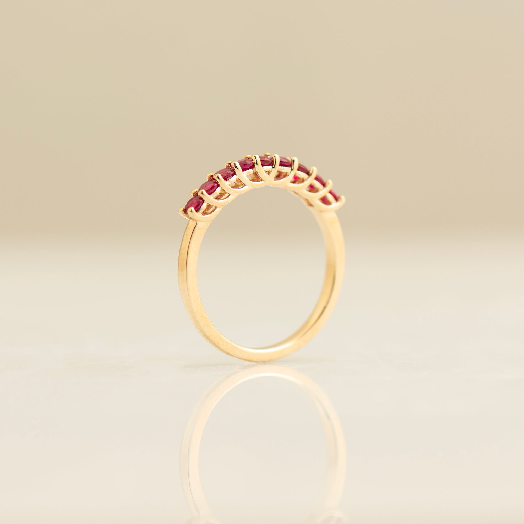 Rubies Stack Ring