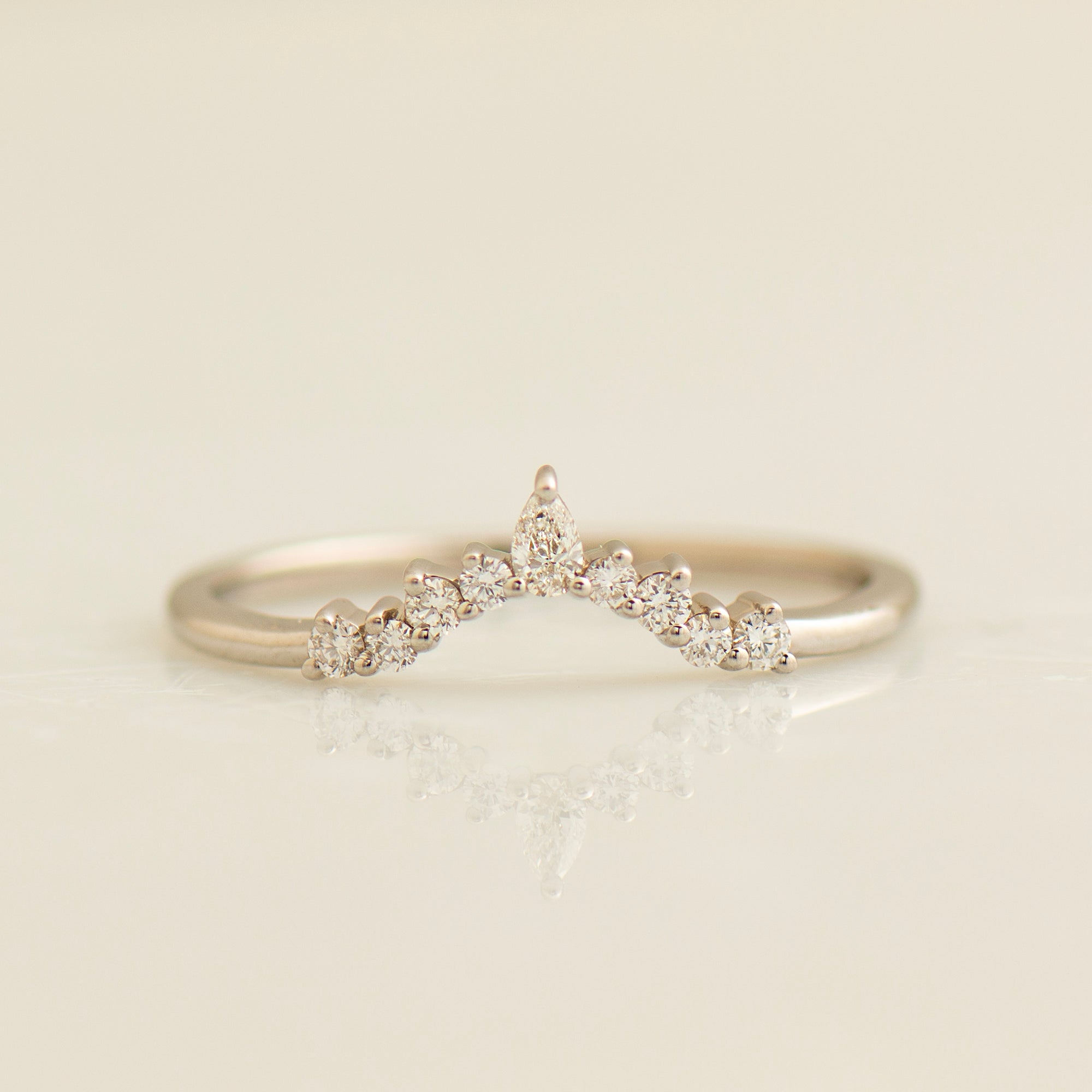 Crown Matching Wedding Ring