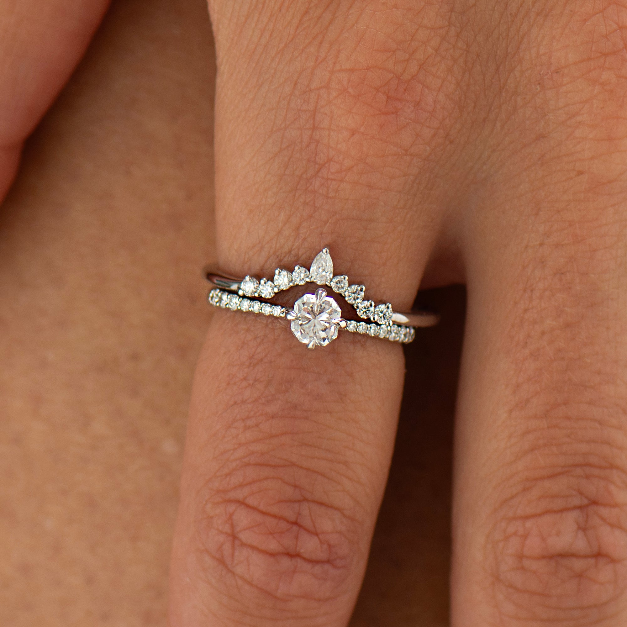 Crown Matching Wedding Ring
