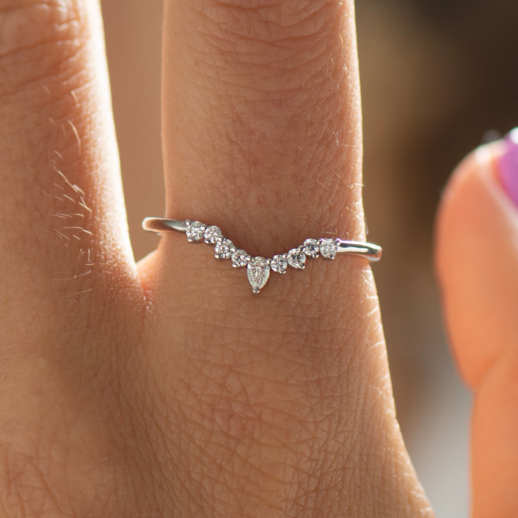 Crown Matching Wedding Ring