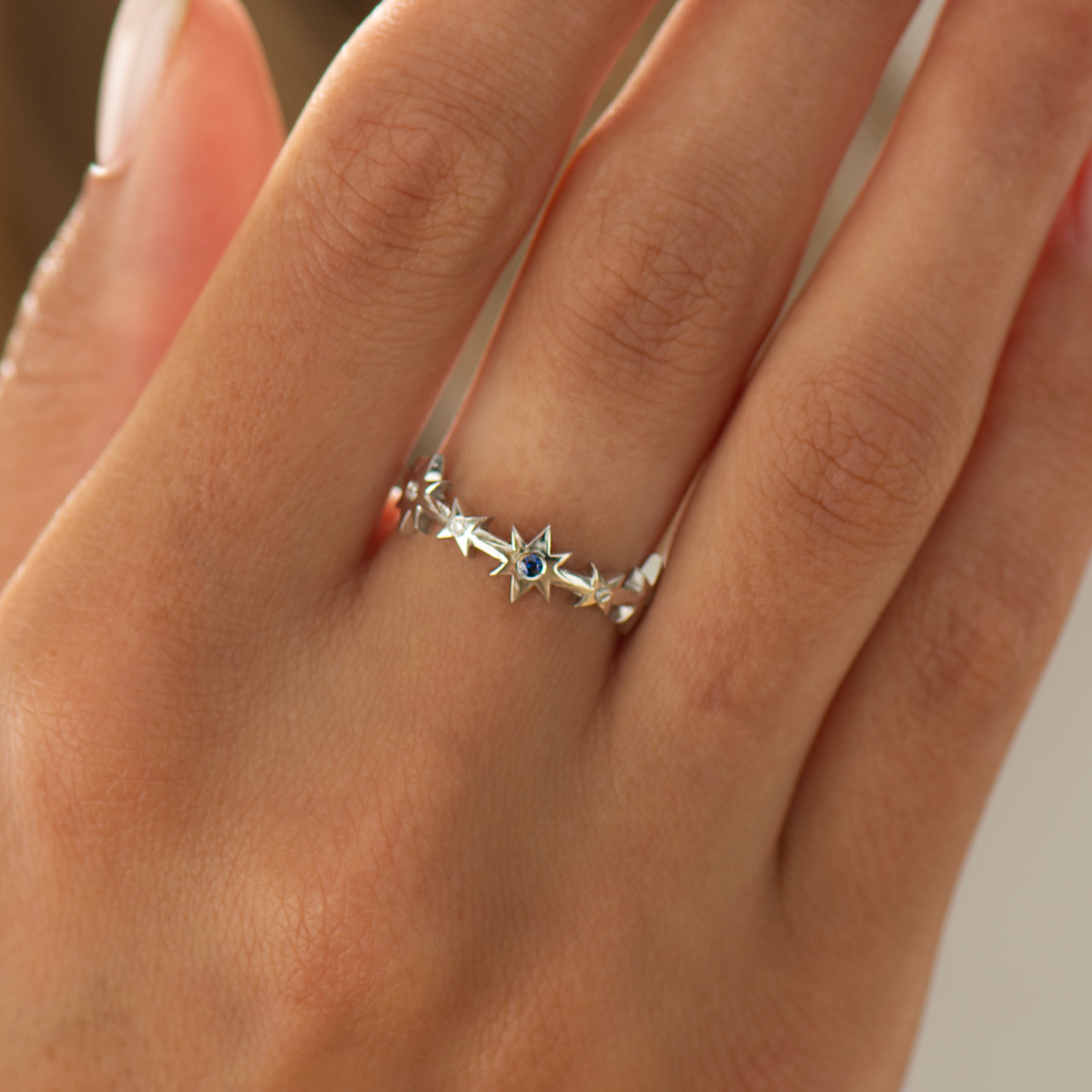 Celestial Five Stars Ring