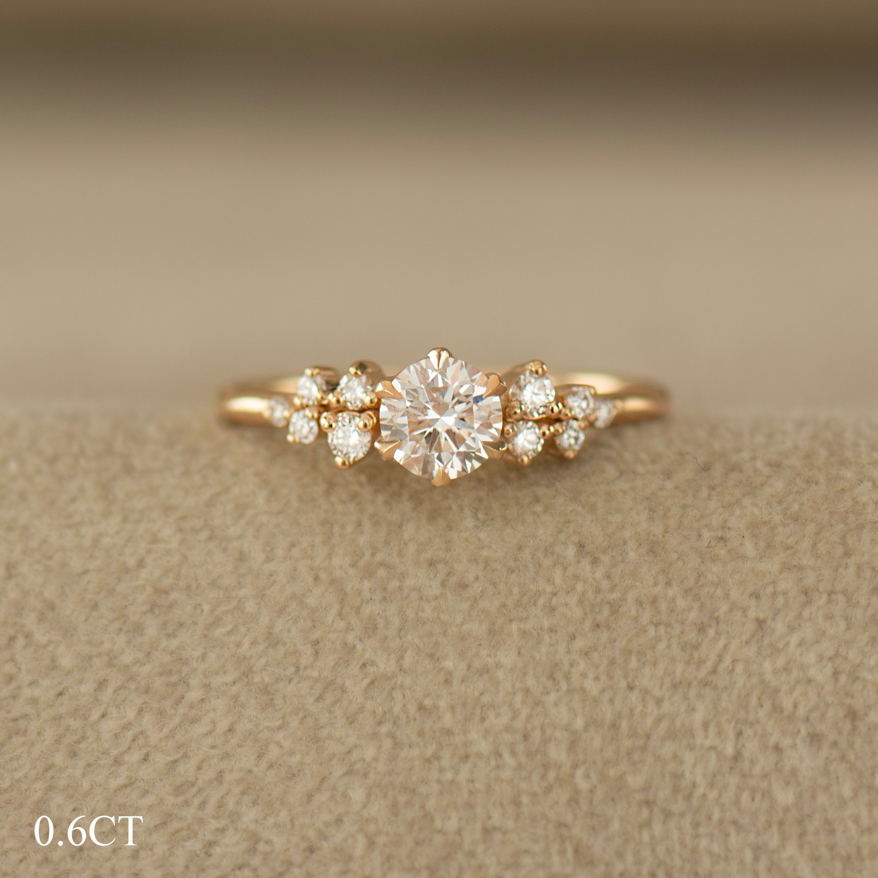 Bloom Cluster Engagement Ring