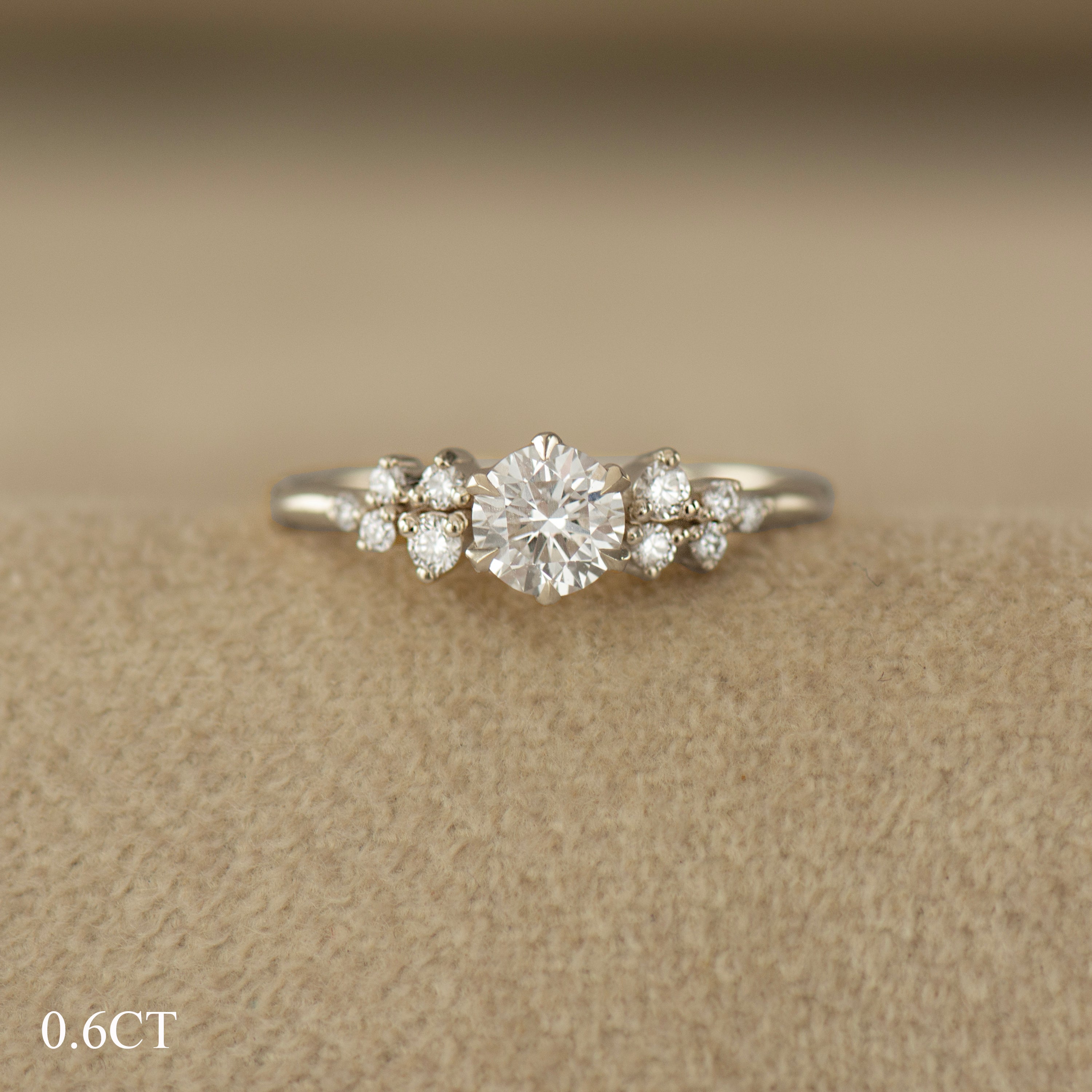 Bloom Cluster Engagement Ring
