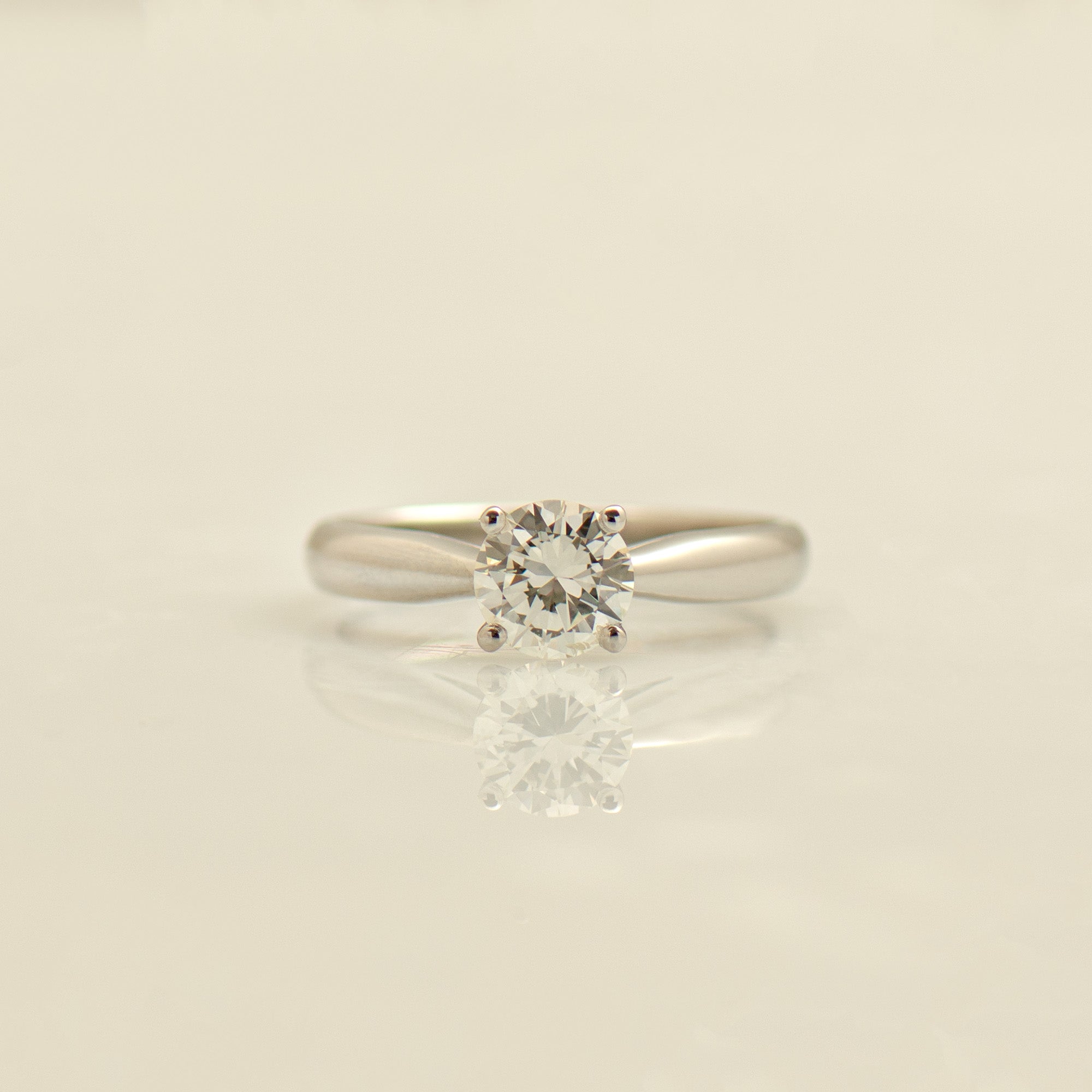Cathedral Solitaire Ring