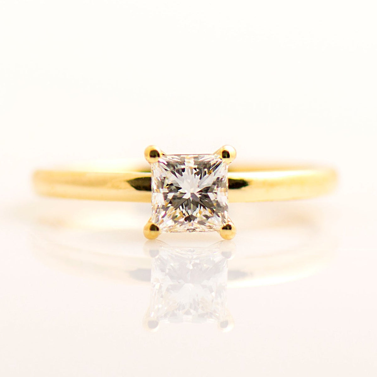 Classy Princess Engagement Ring