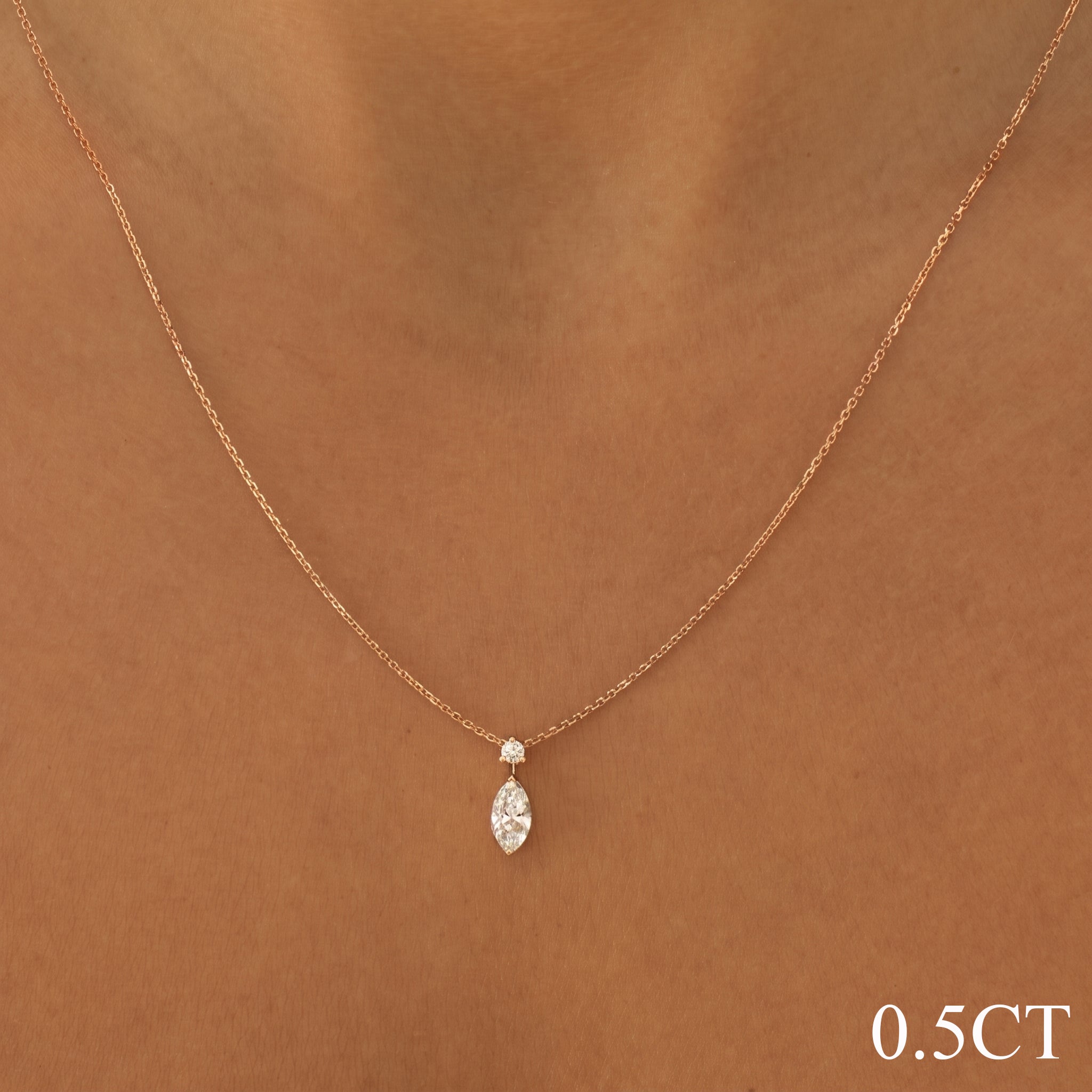 Marquise Diamond Necklace