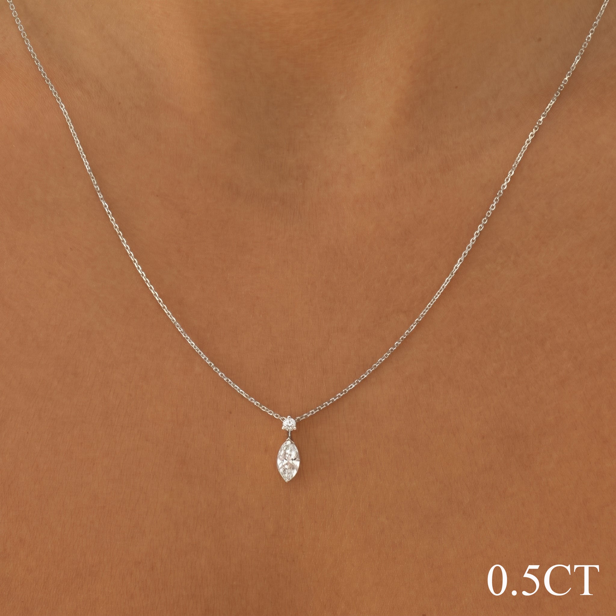 Marquise Diamond Necklace