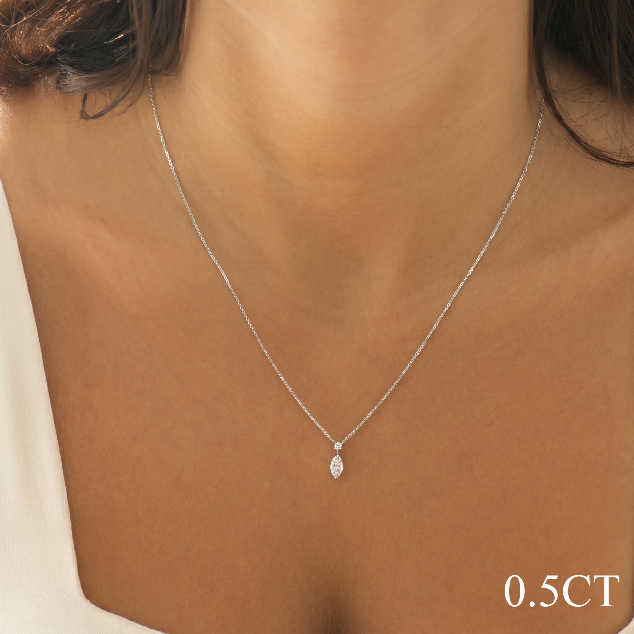 Marquise Diamond Necklace