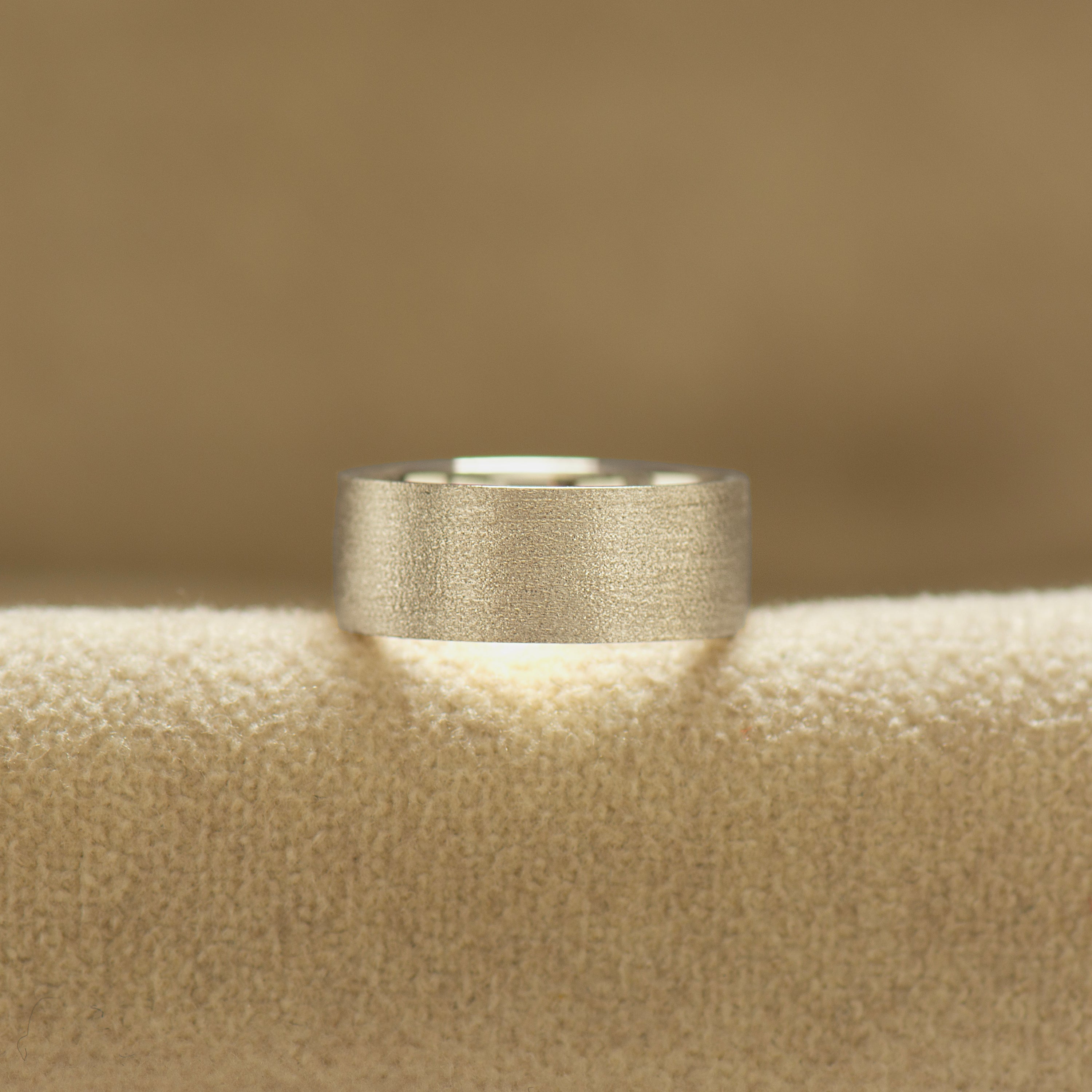 6mm Brushed Wedding Ring
