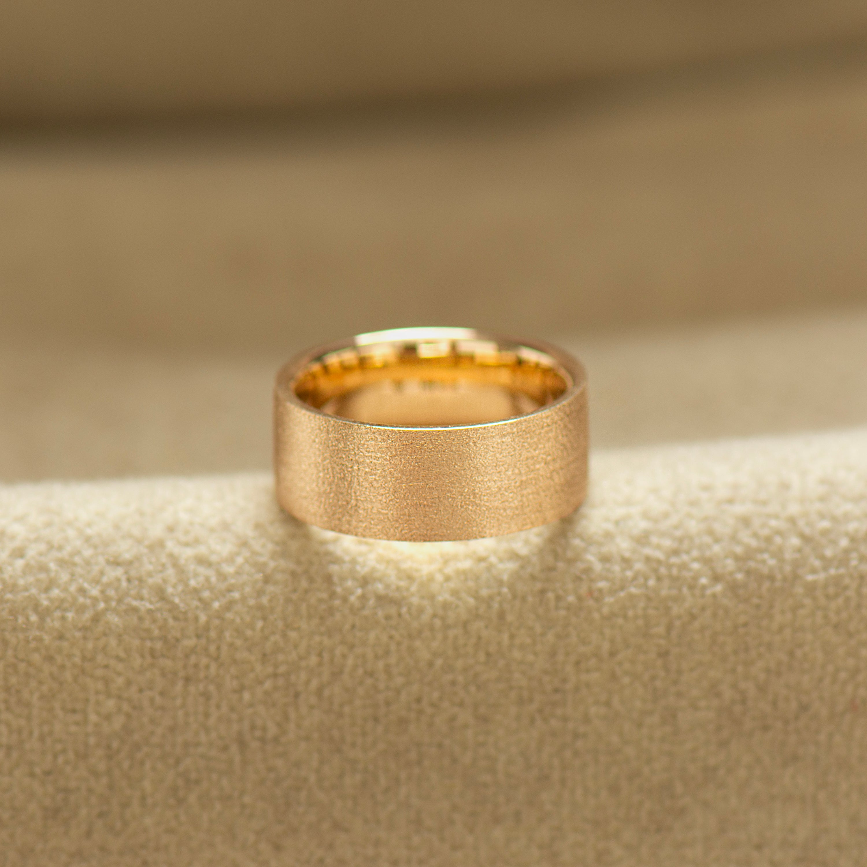 6mm Brushed Wedding Ring