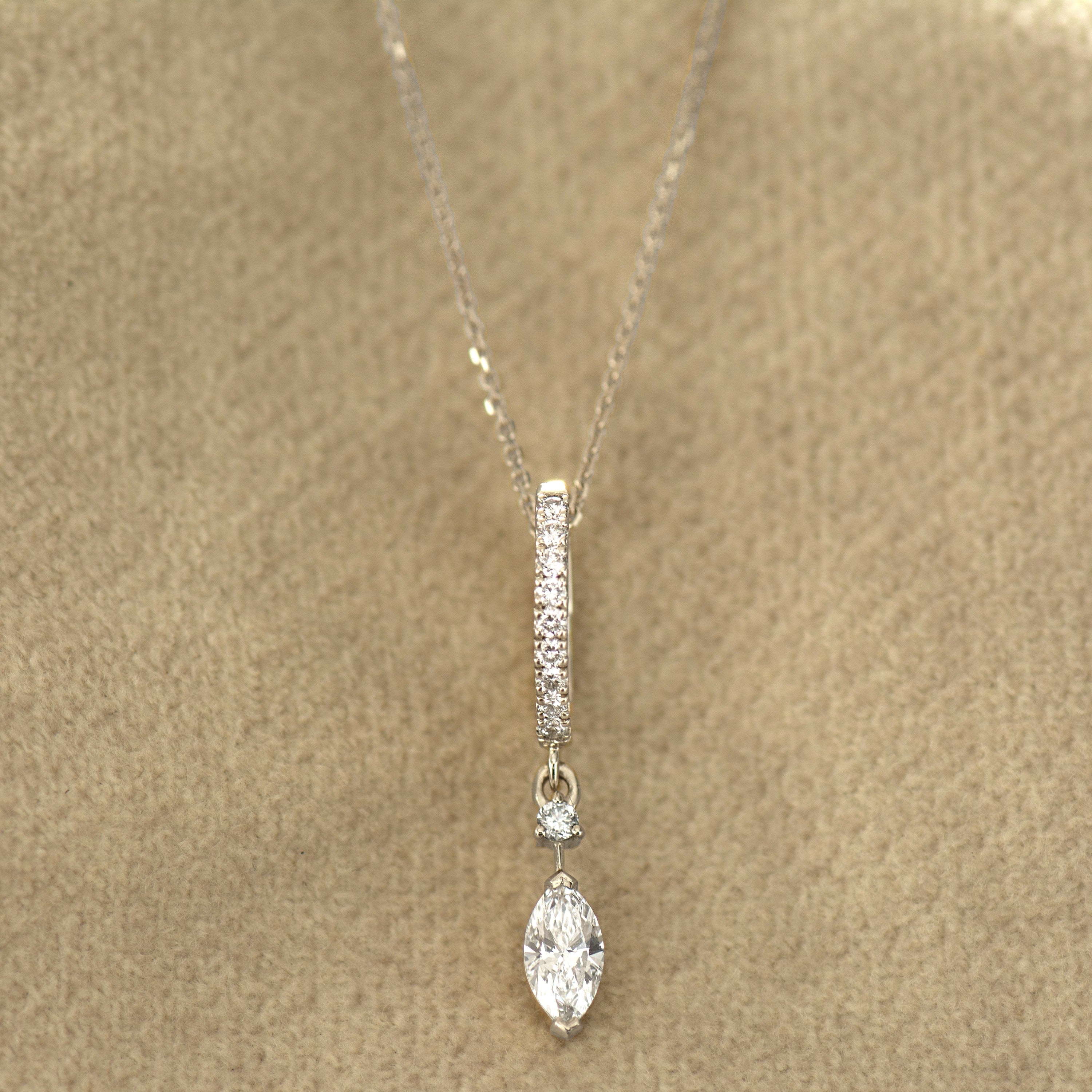 Marquise Diamond Jewelry Set