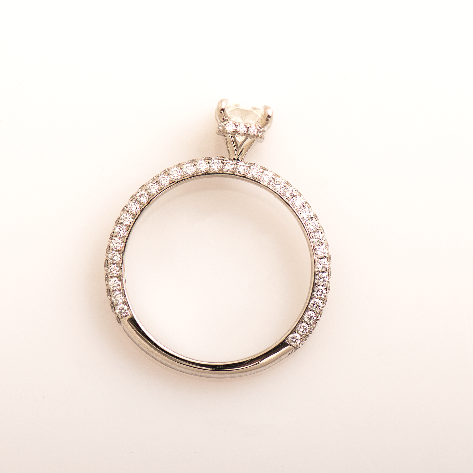 Radiant Engagement Ring