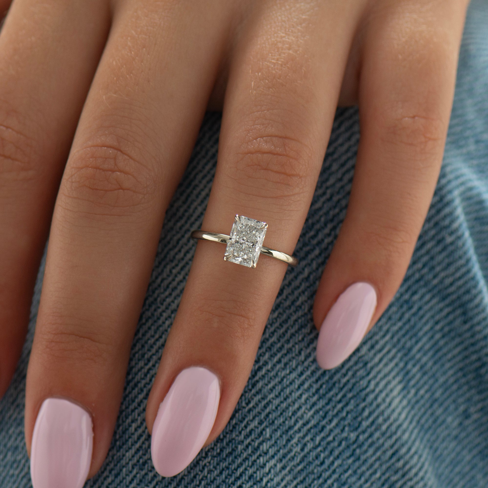 The Skinny Radiant Engagement Ring