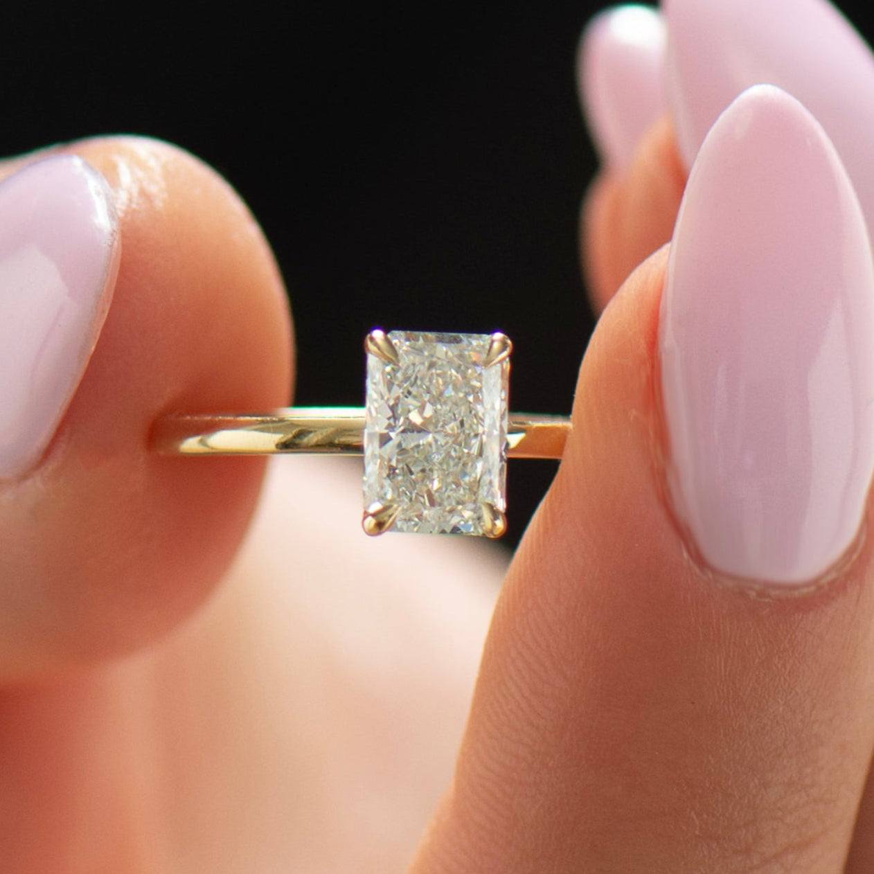 The Skinny Radiant Engagement Ring