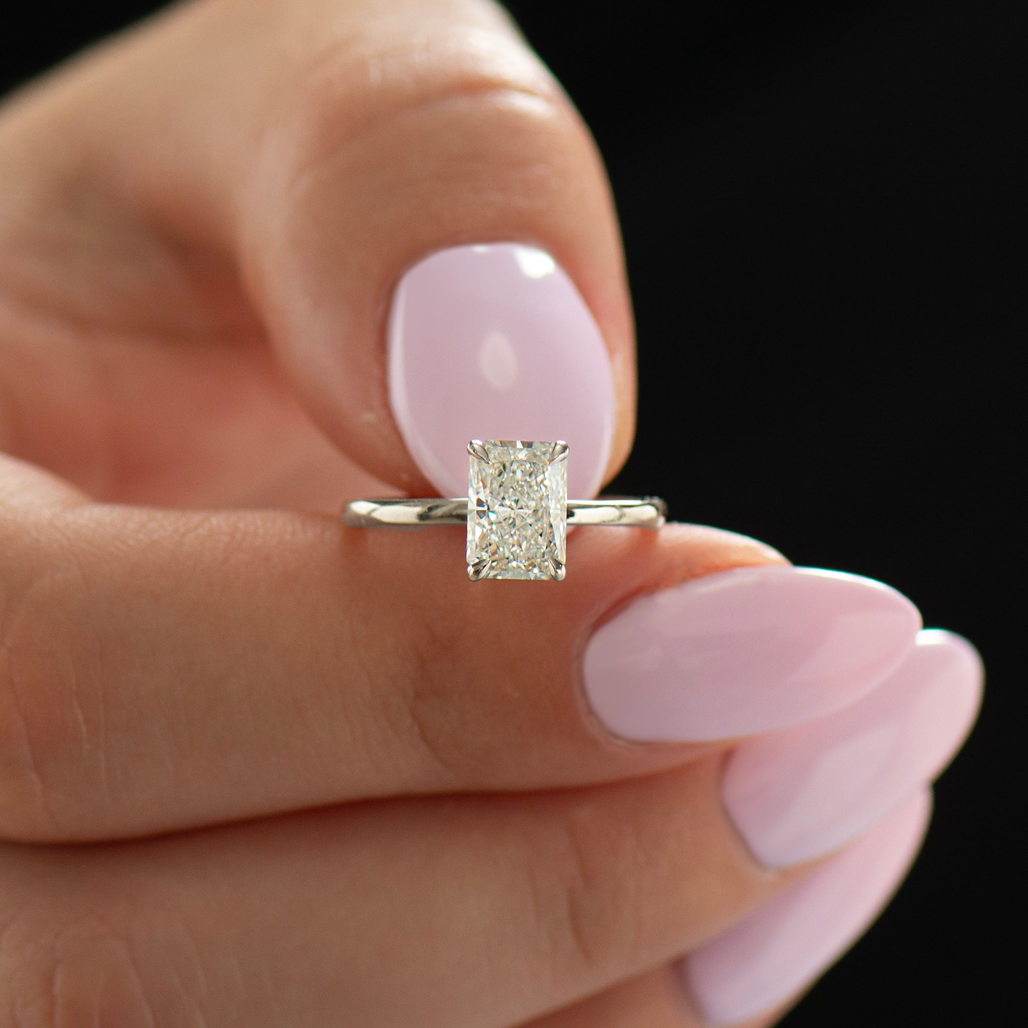 The Skinny Radiant Engagement Ring
