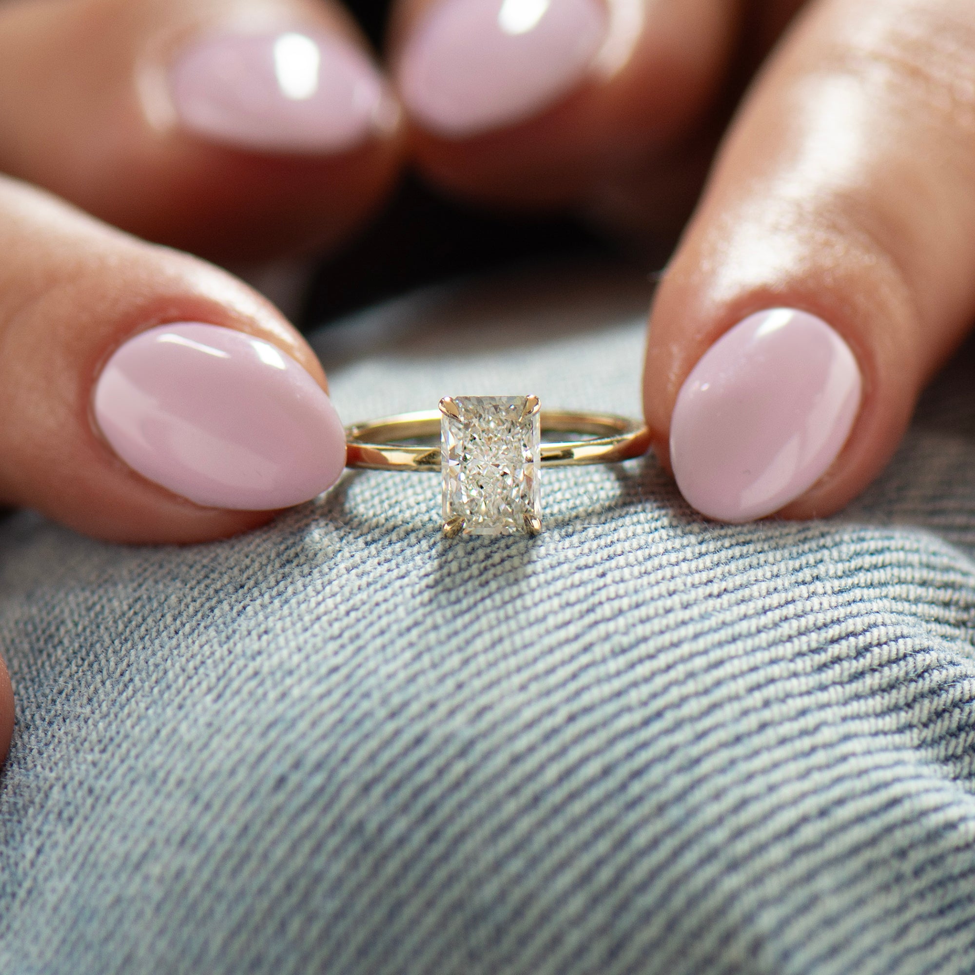 The Skinny Radiant Engagement Ring