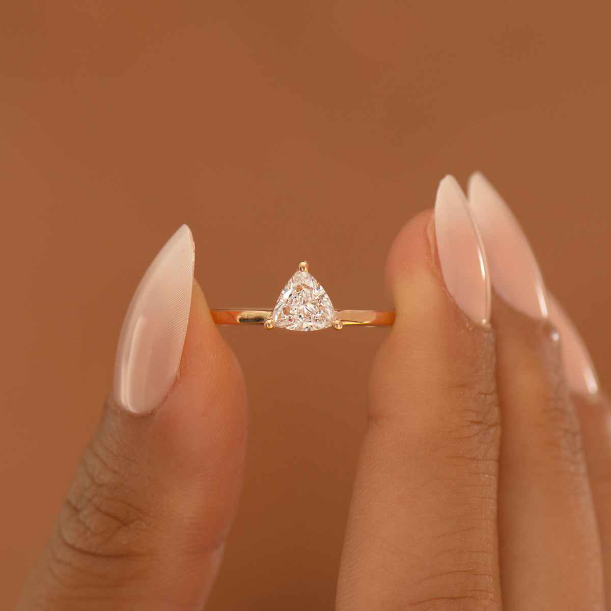 Trillion Engagement Ring