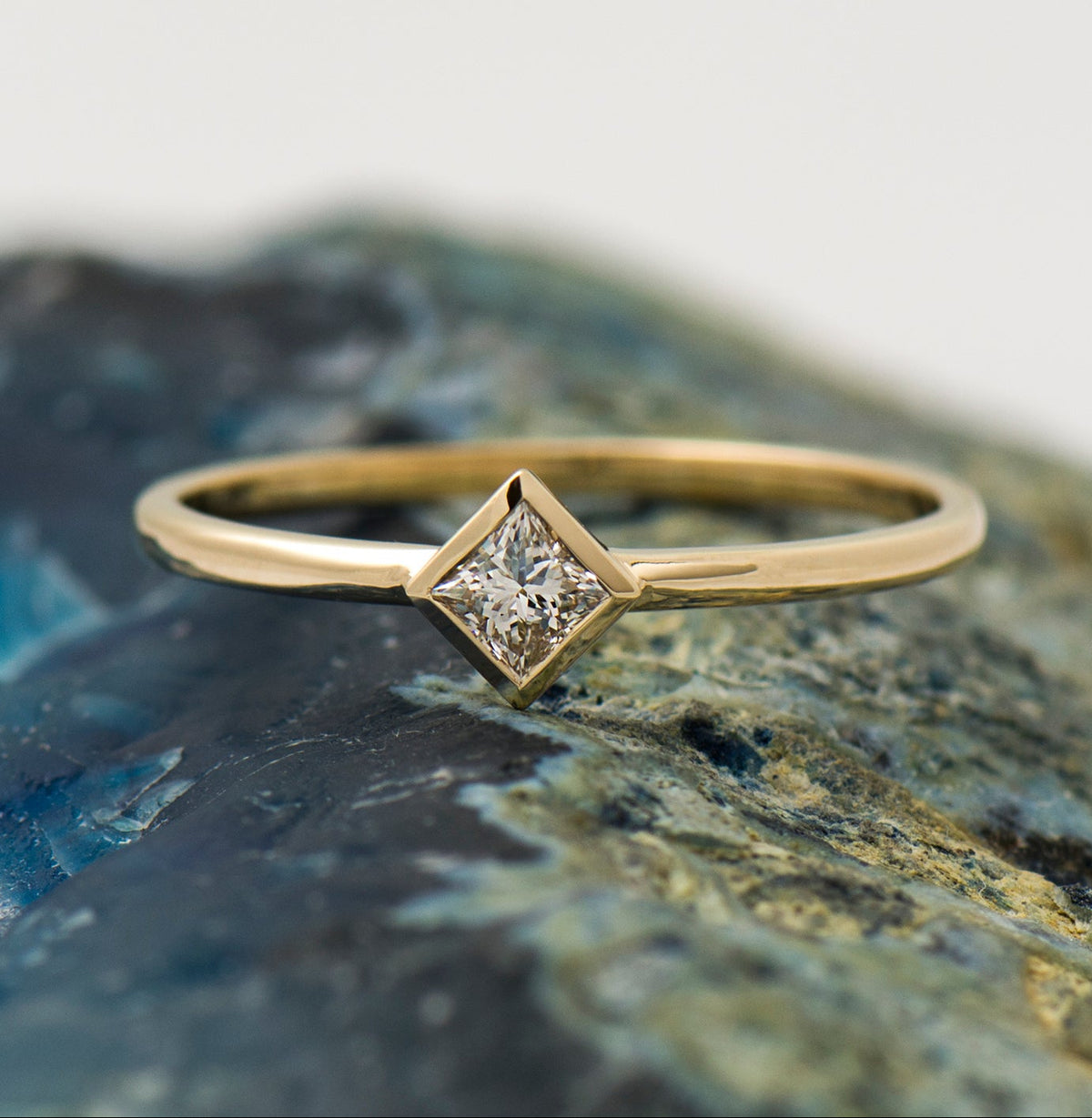 Princess Cut Diamond Ring - 0.20CT Diamond